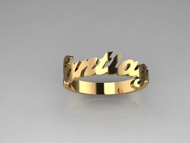 Ring Santiago Free 3D print model