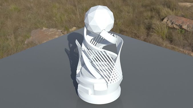 Print-Ready Trophy 3D print model