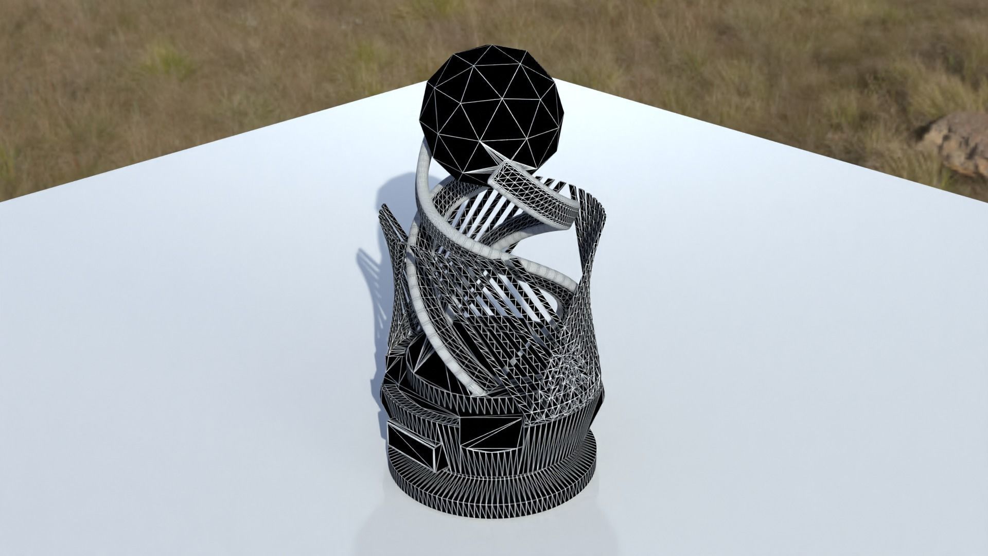 Print-Ready Trophy 3D print model_1