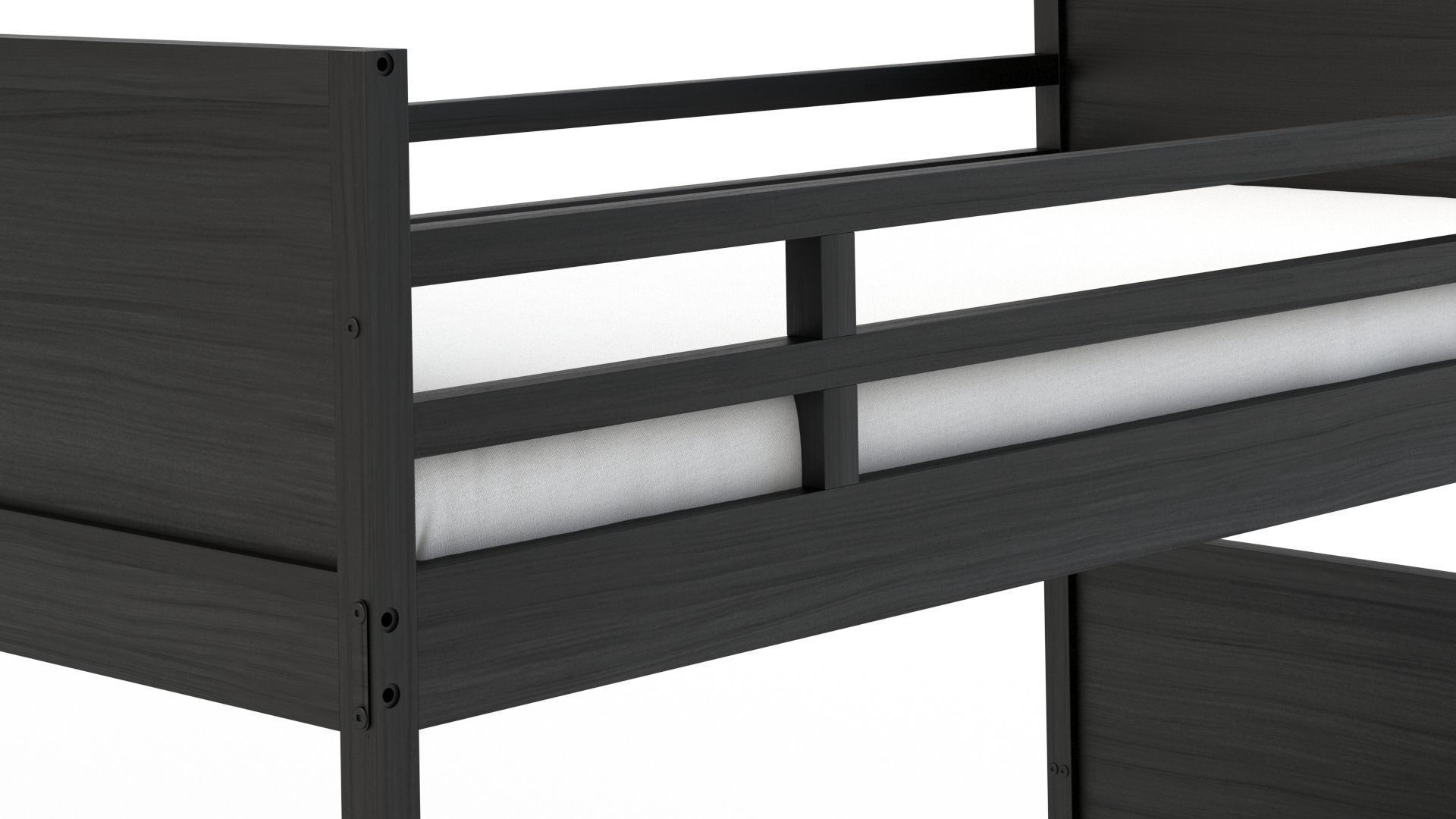 Norddal Bunk Bed Frame 3D model_22