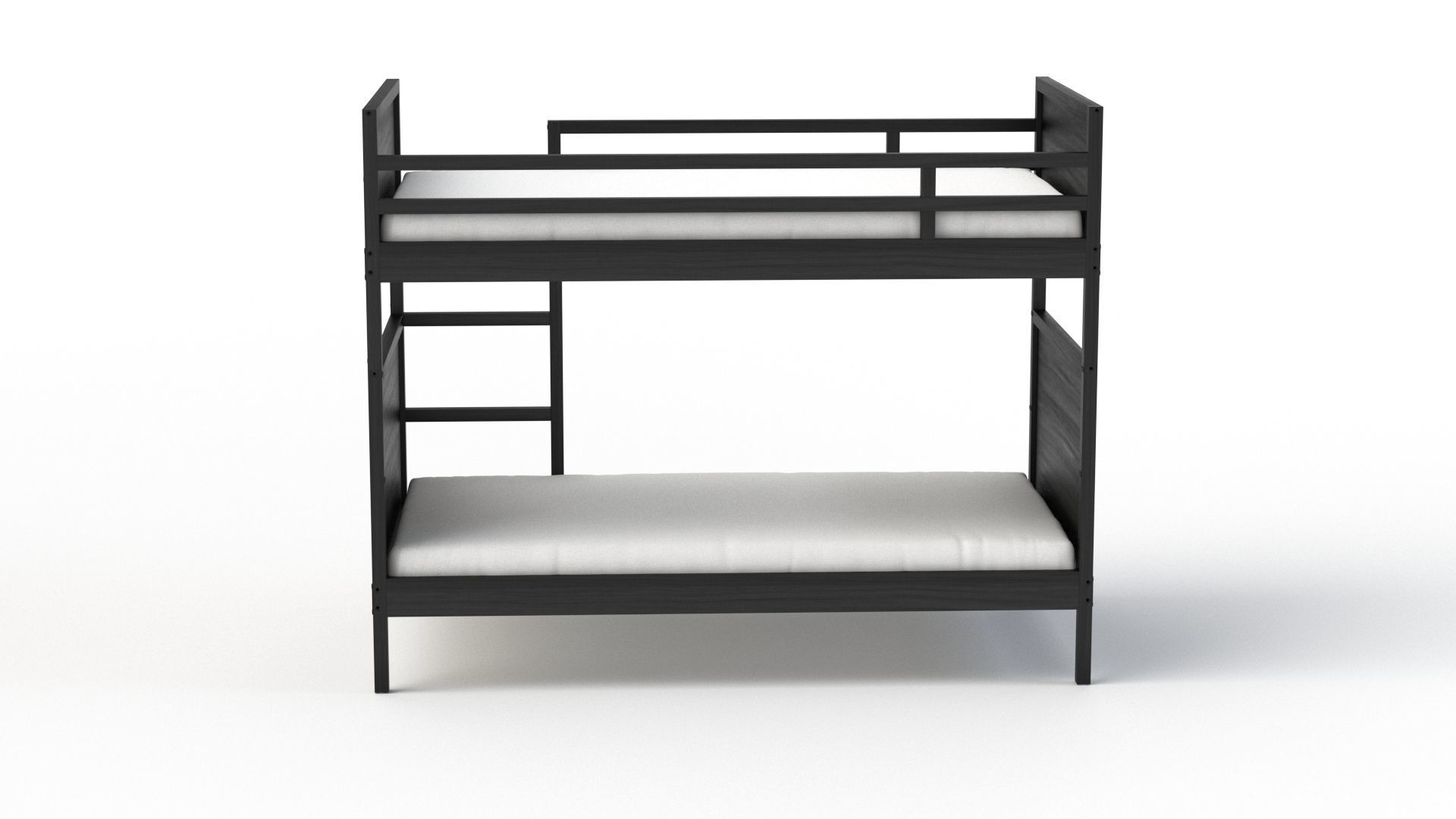 Norddal Bunk Bed Frame 3D model_21
