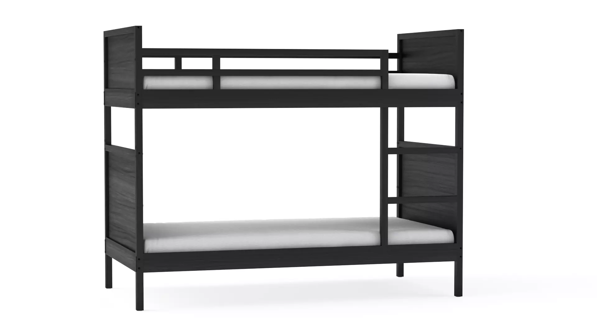 Norddal Bunk Bed Frame 3D model_0