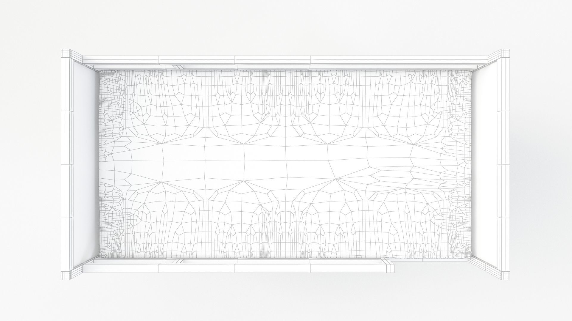 Norddal Bunk Bed Frame 3D model_10