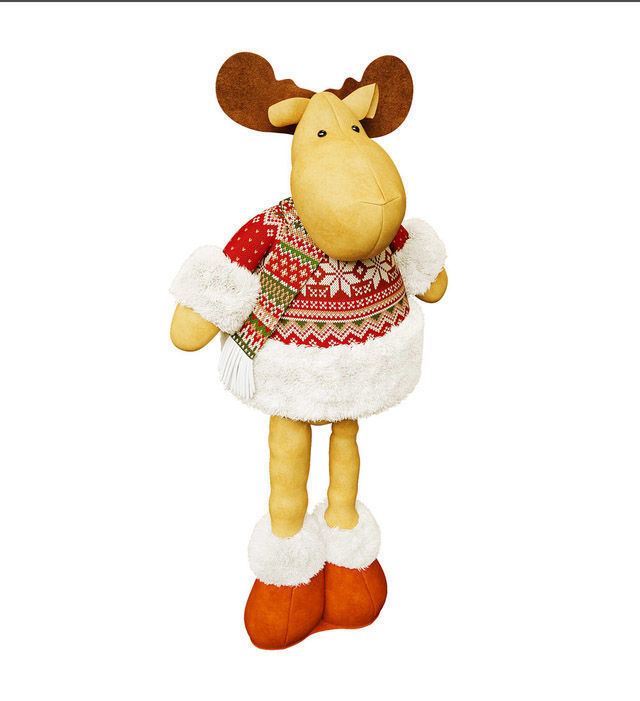Christmas Elk Toy 3D model_1