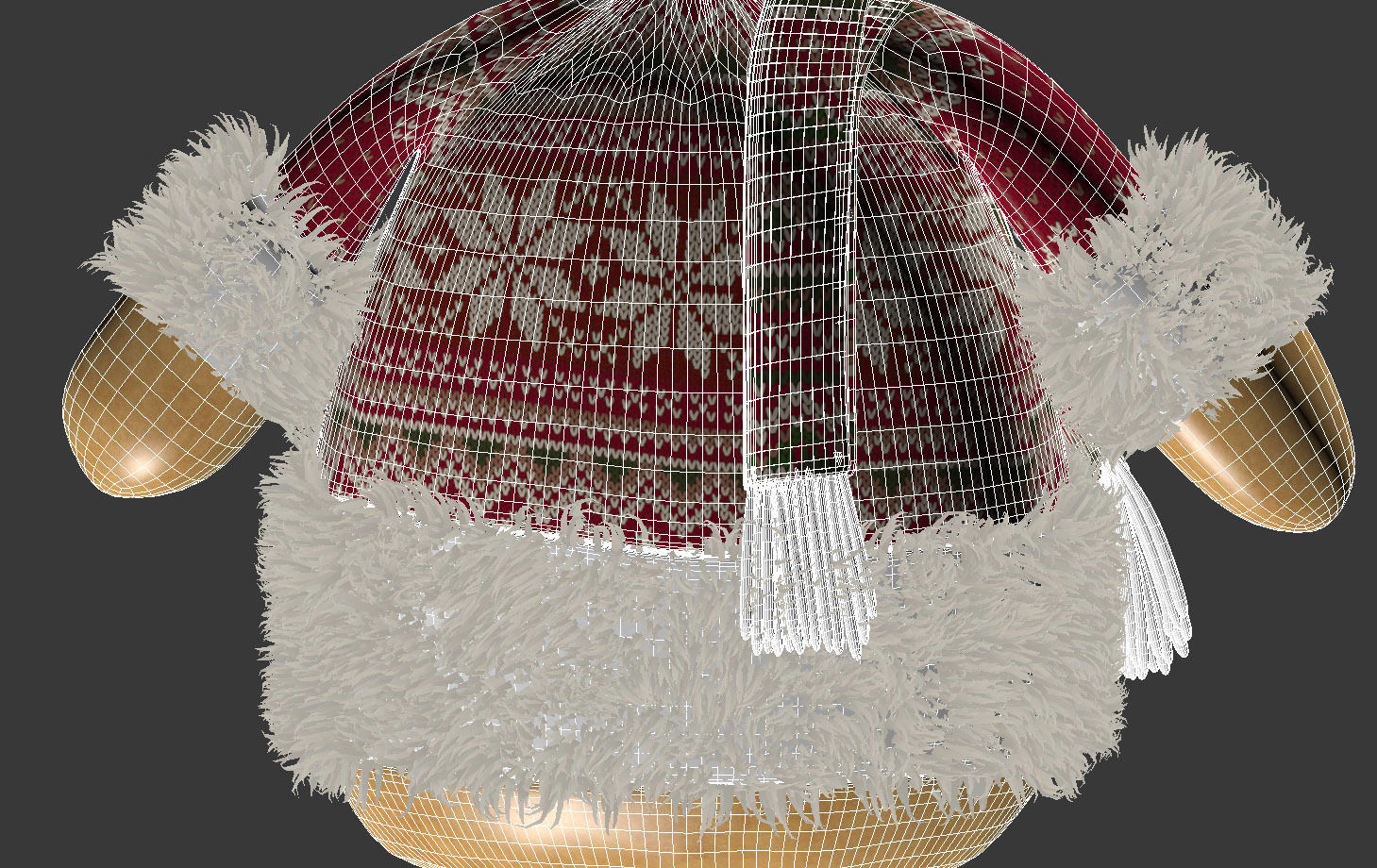 Christmas Elk Toy 3D model_15