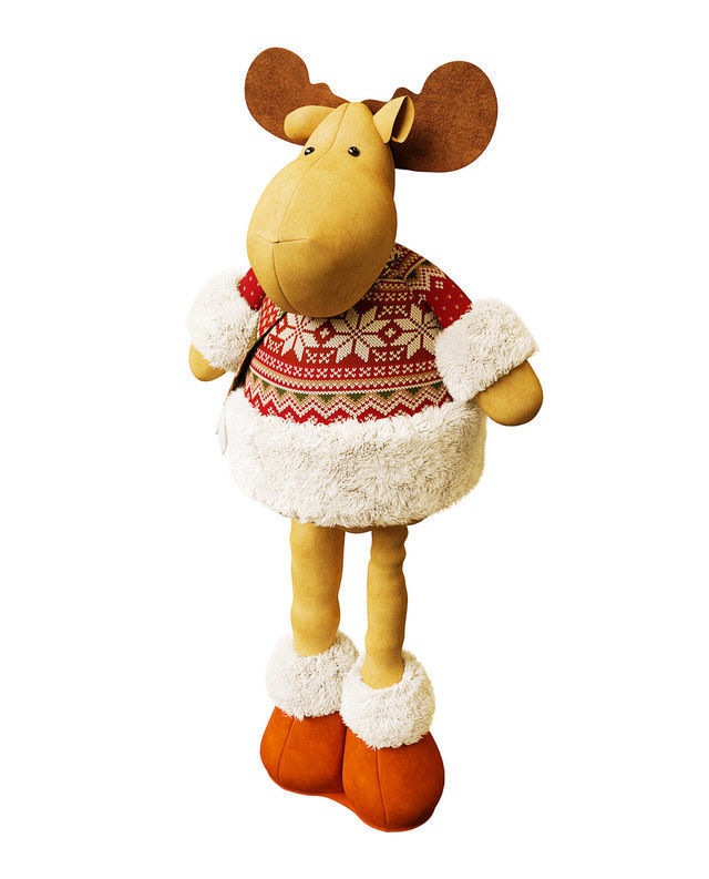 Christmas Elk Toy 3D model_0