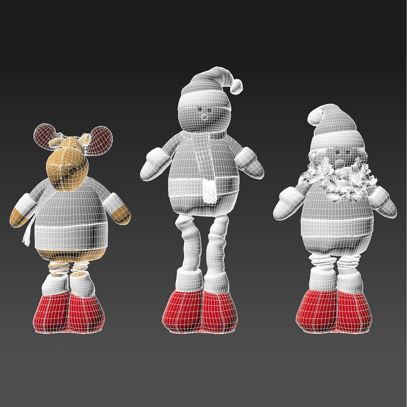 Christmas toys 3D model_15