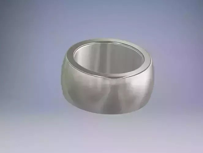 Simple metal ring