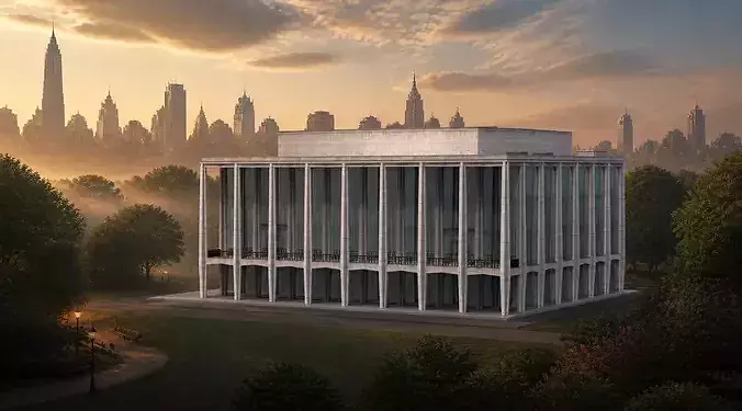 Modern Glass Building