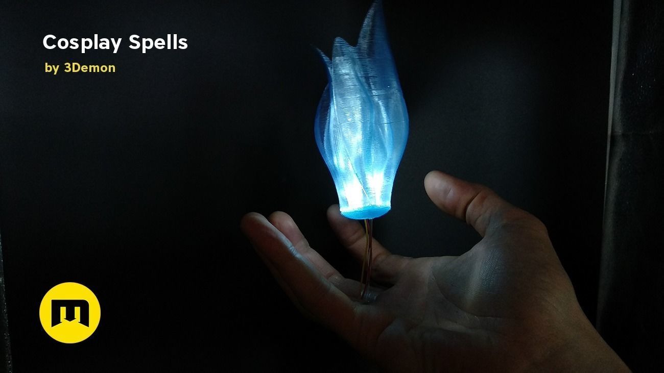 Cosplay Spells 3D print model_15