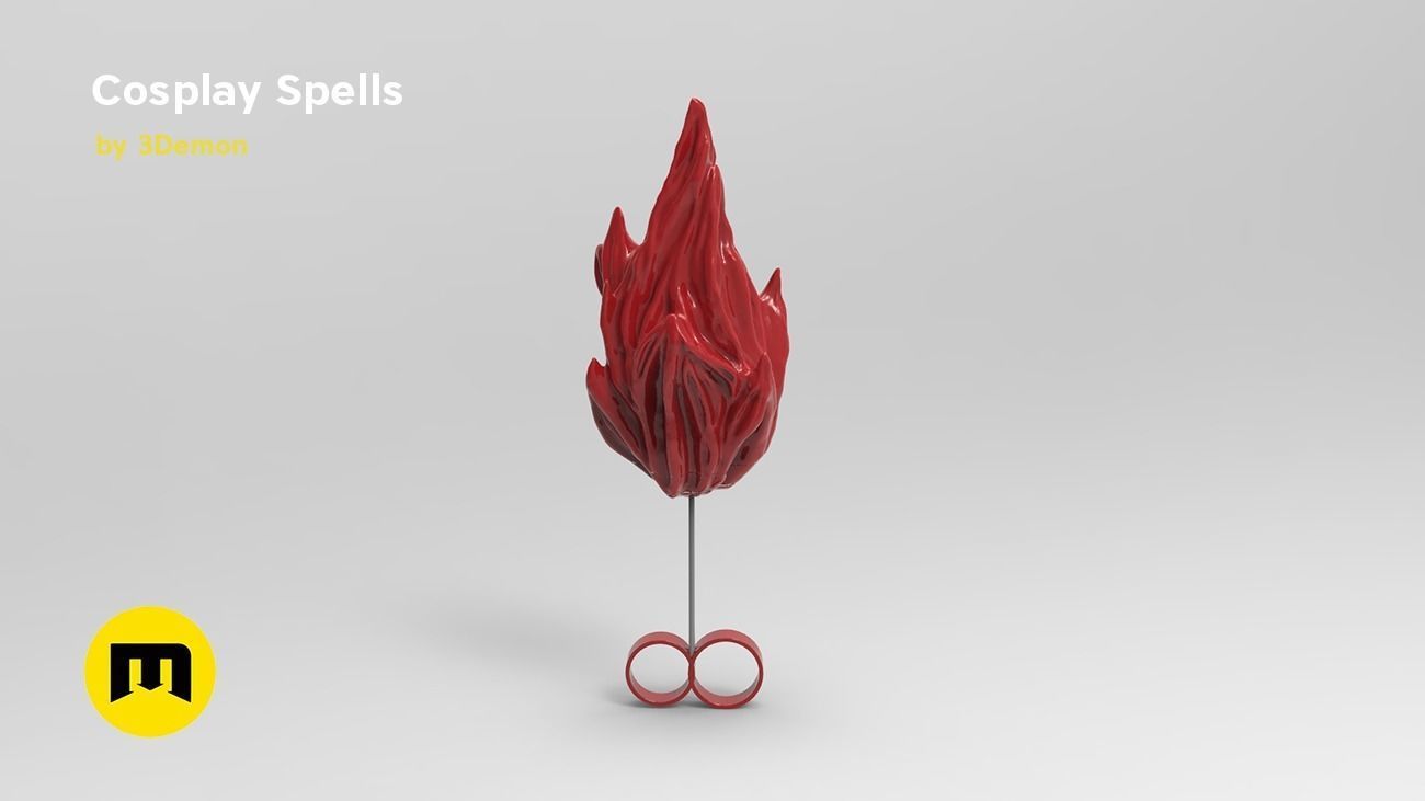 Cosplay Spells 3D print model_10
