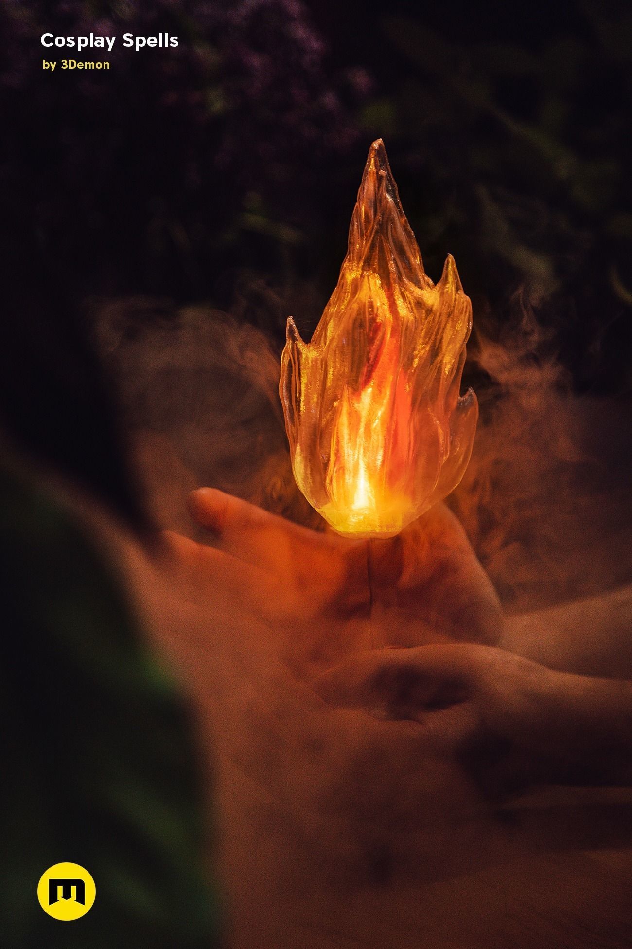 Cosplay Spells 3D print model_3