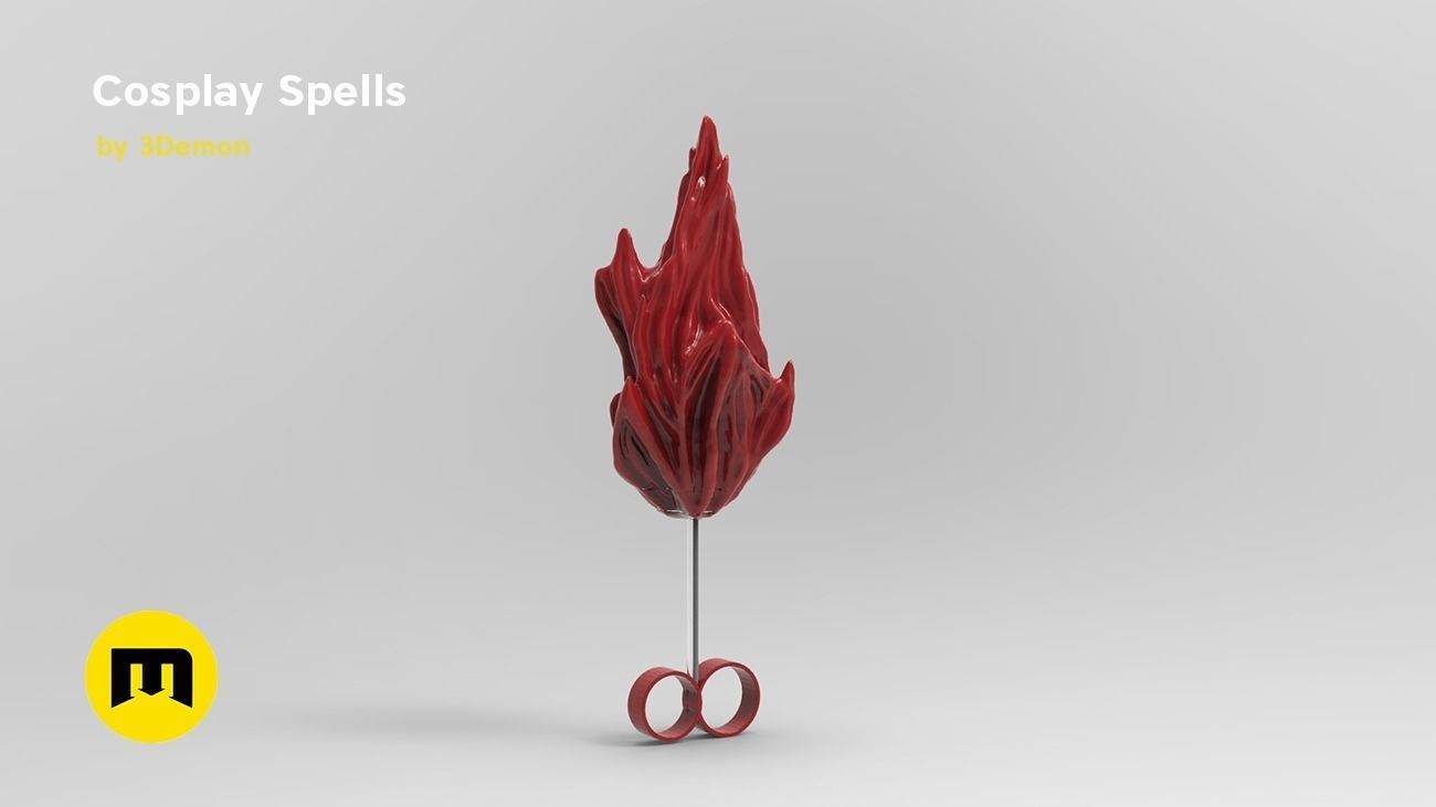 Cosplay Spells 3D print model_11