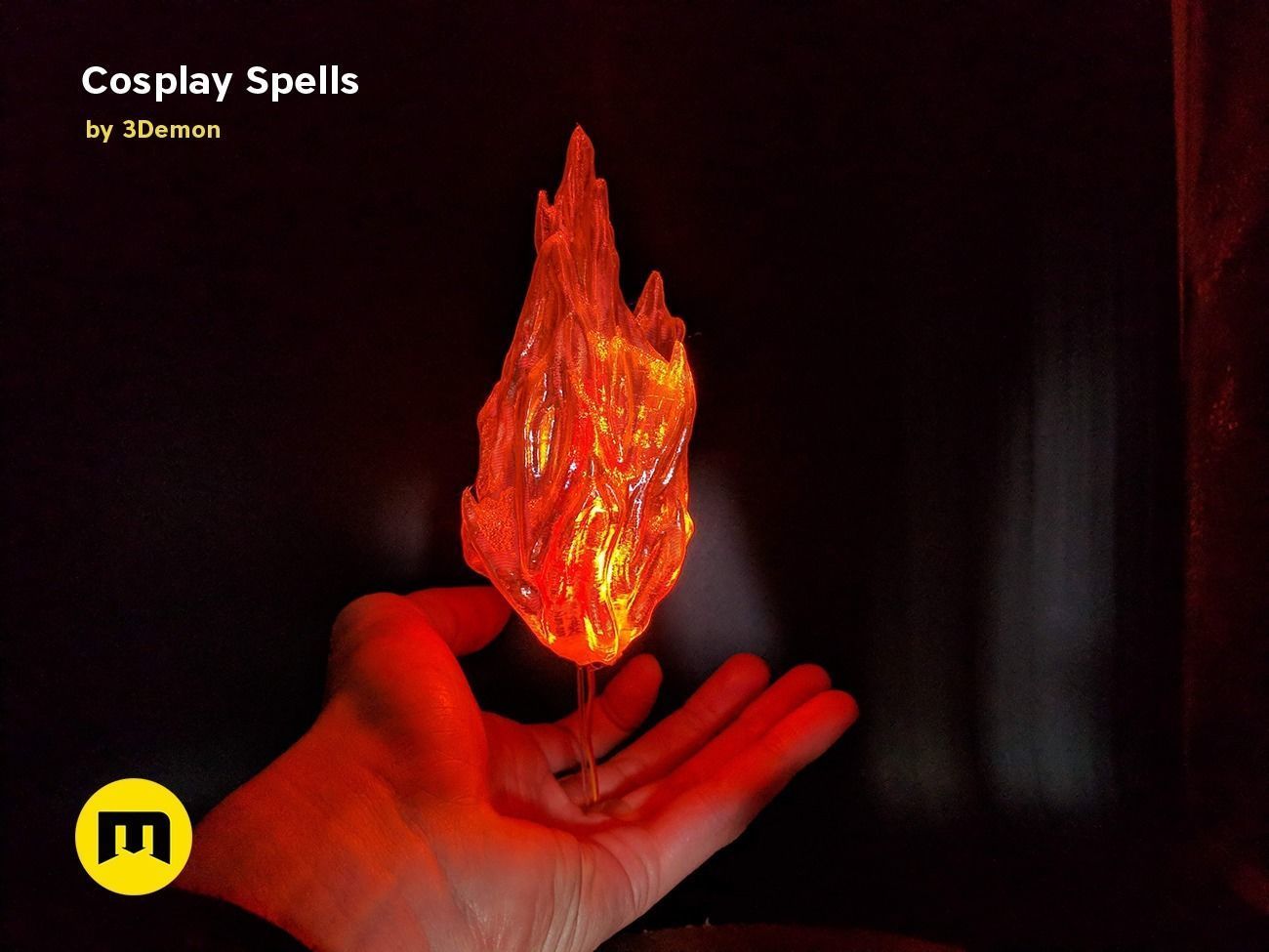 Cosplay Spells 3D print model_26