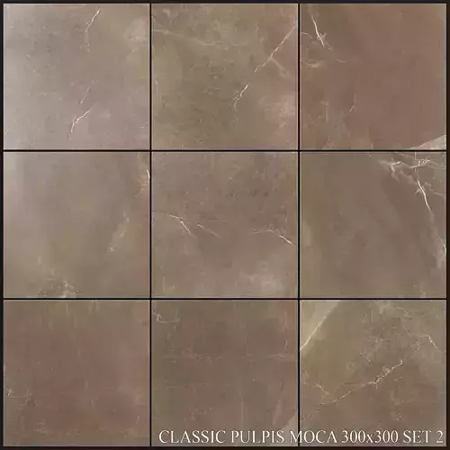 Yurtbay Seramik Classic Pulpis Moca 300x300 Set 2 3D model