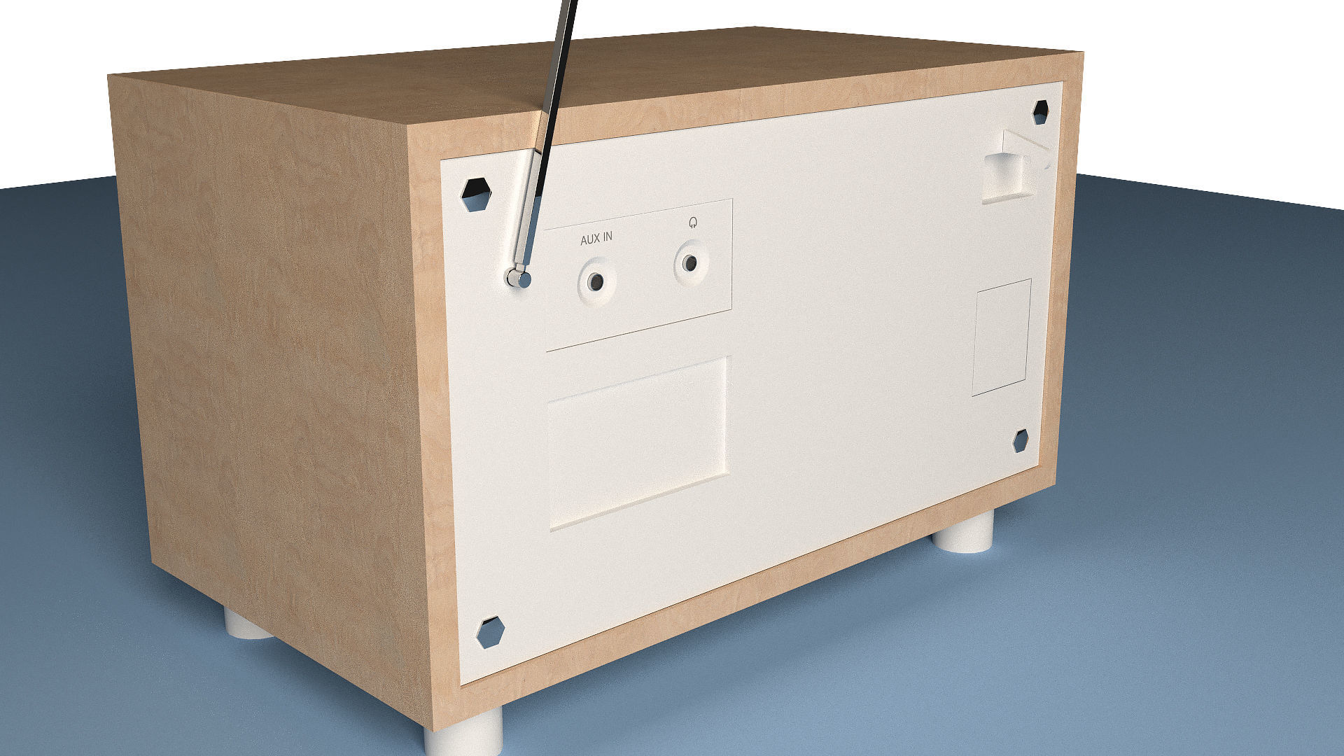 Modern Sweet Radio 3D model_4