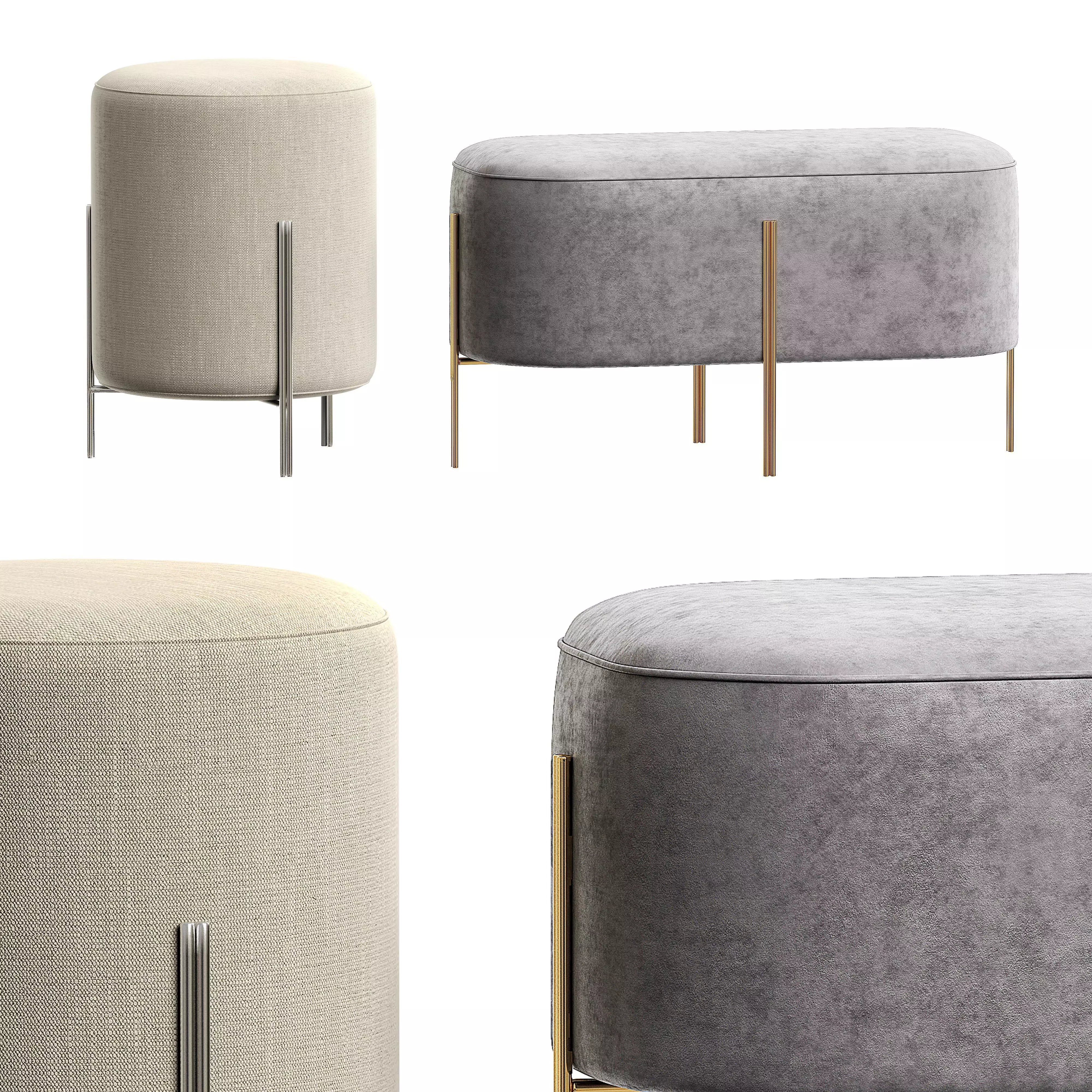 MY IMAGINATION POUF SERIES 3D model_0