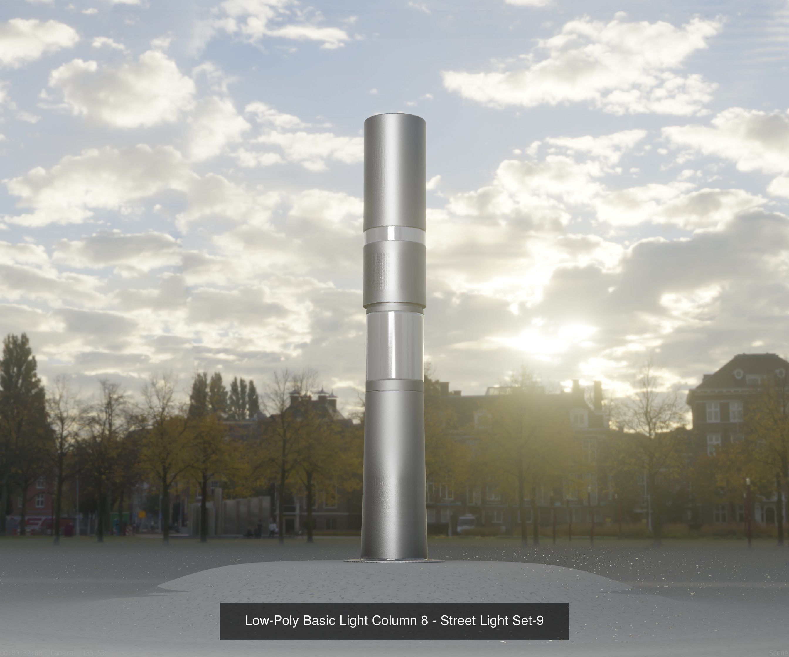 Street-Lights -9- Full Package 3D Model Collection_49