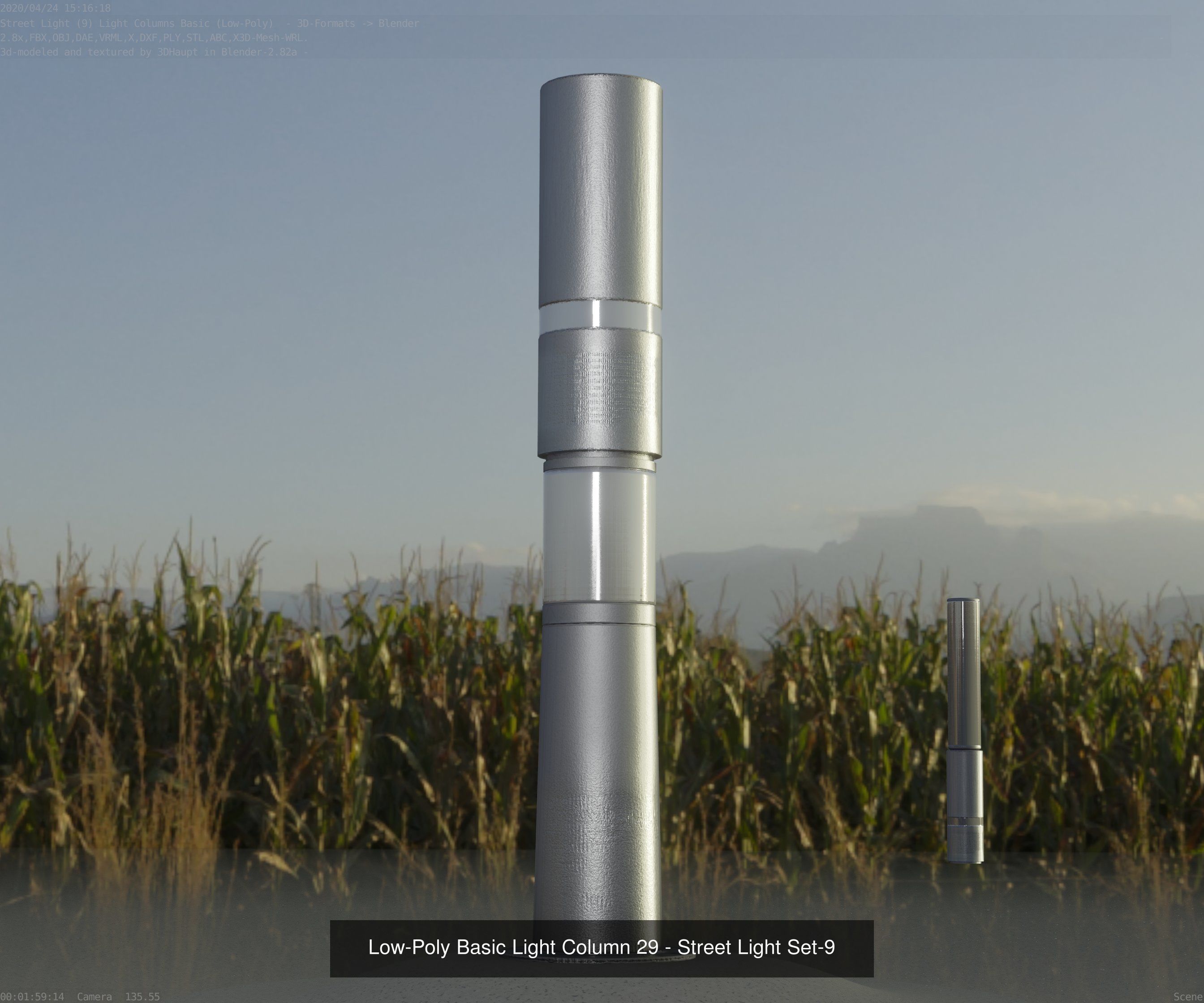 Street-Lights -9- Full Package 3D Model Collection_41