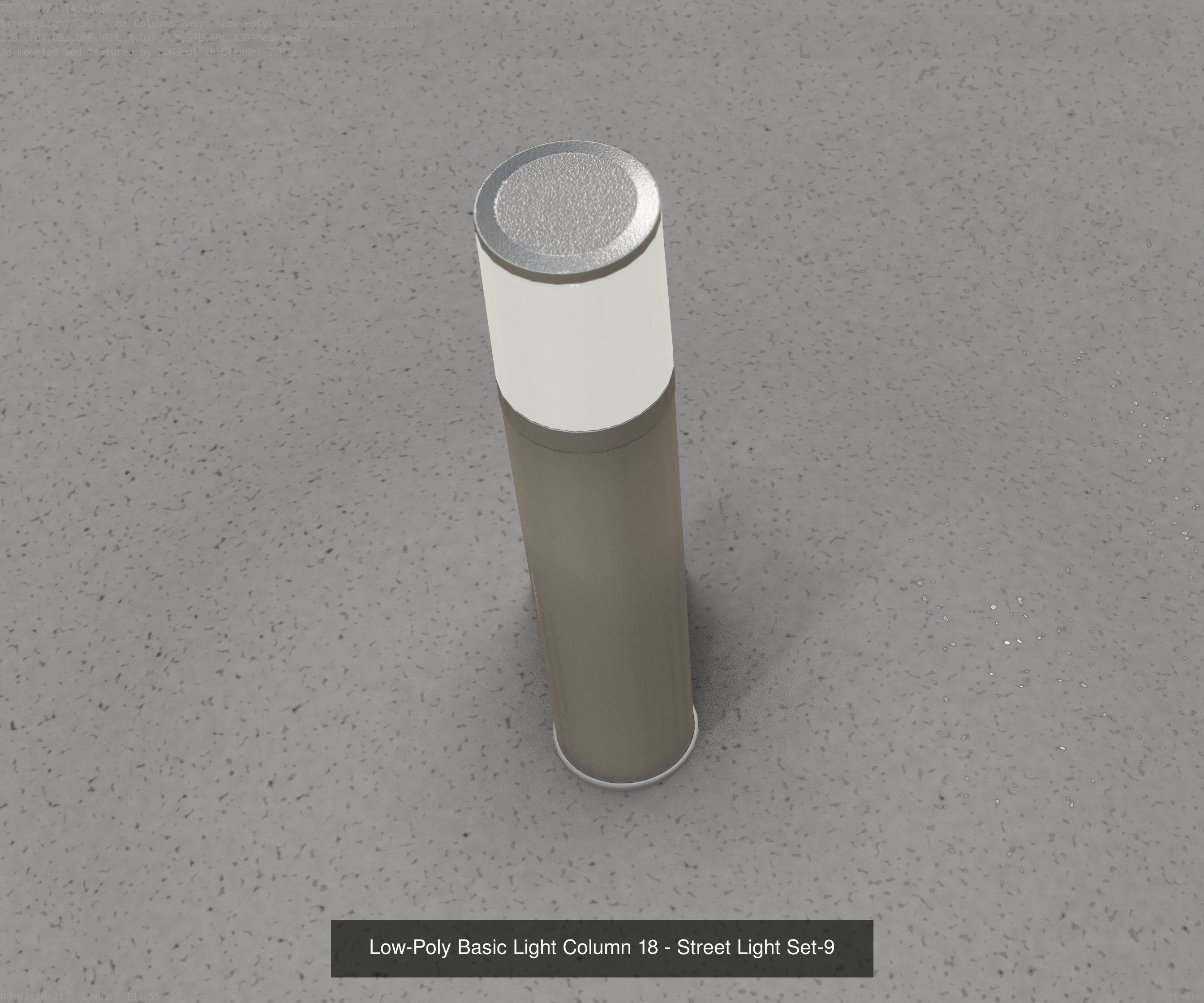 Street-Lights -9- Full Package 3D Model Collection_30