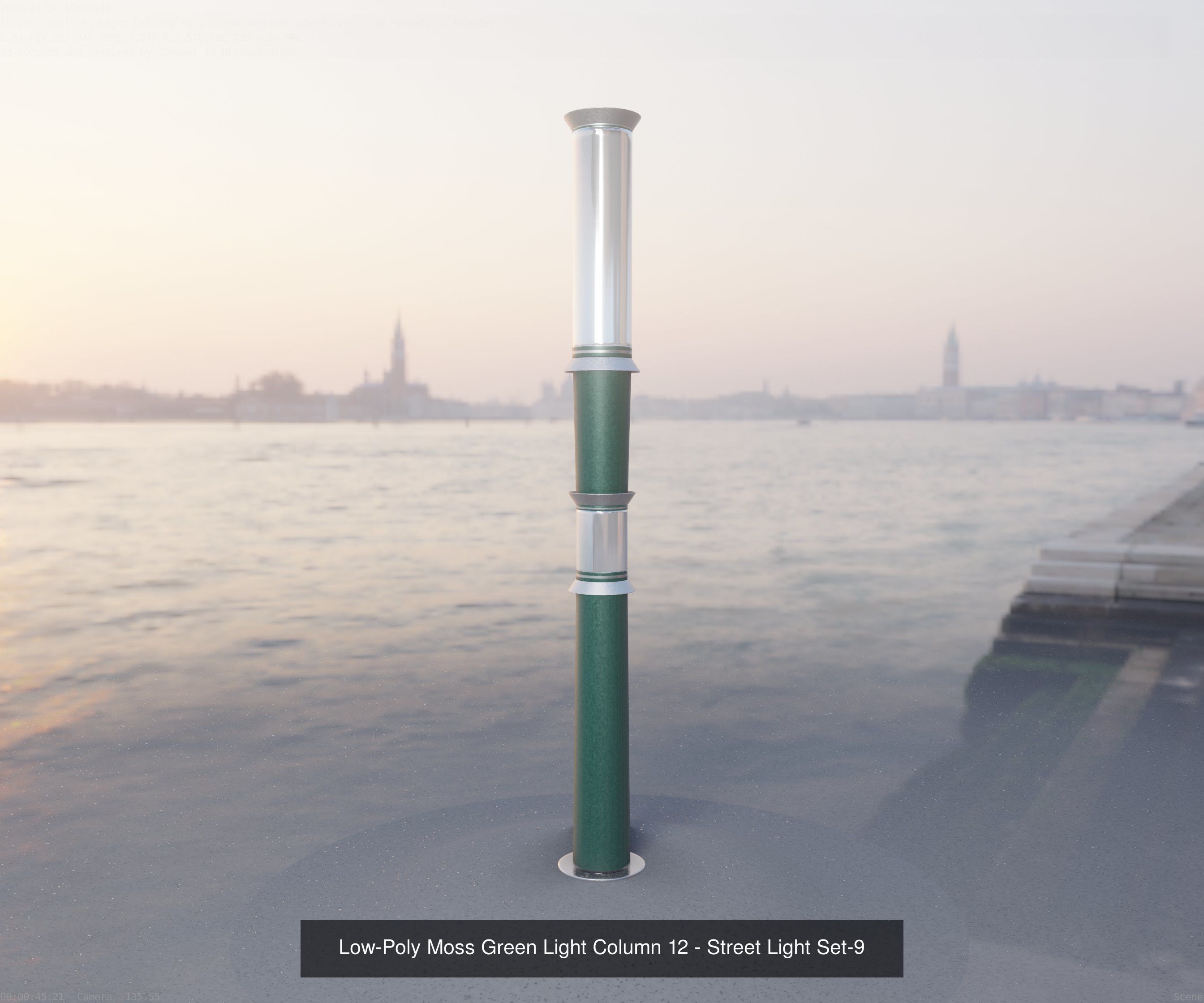 Street-Lights -9- Full Package 3D Model Collection_84