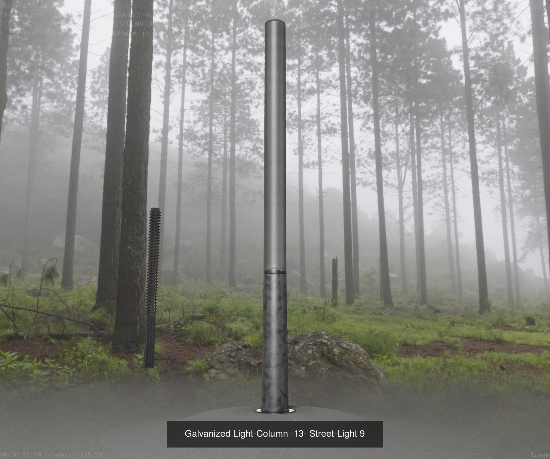 Street-Lights -9- Full Package 3D Model Collection_174