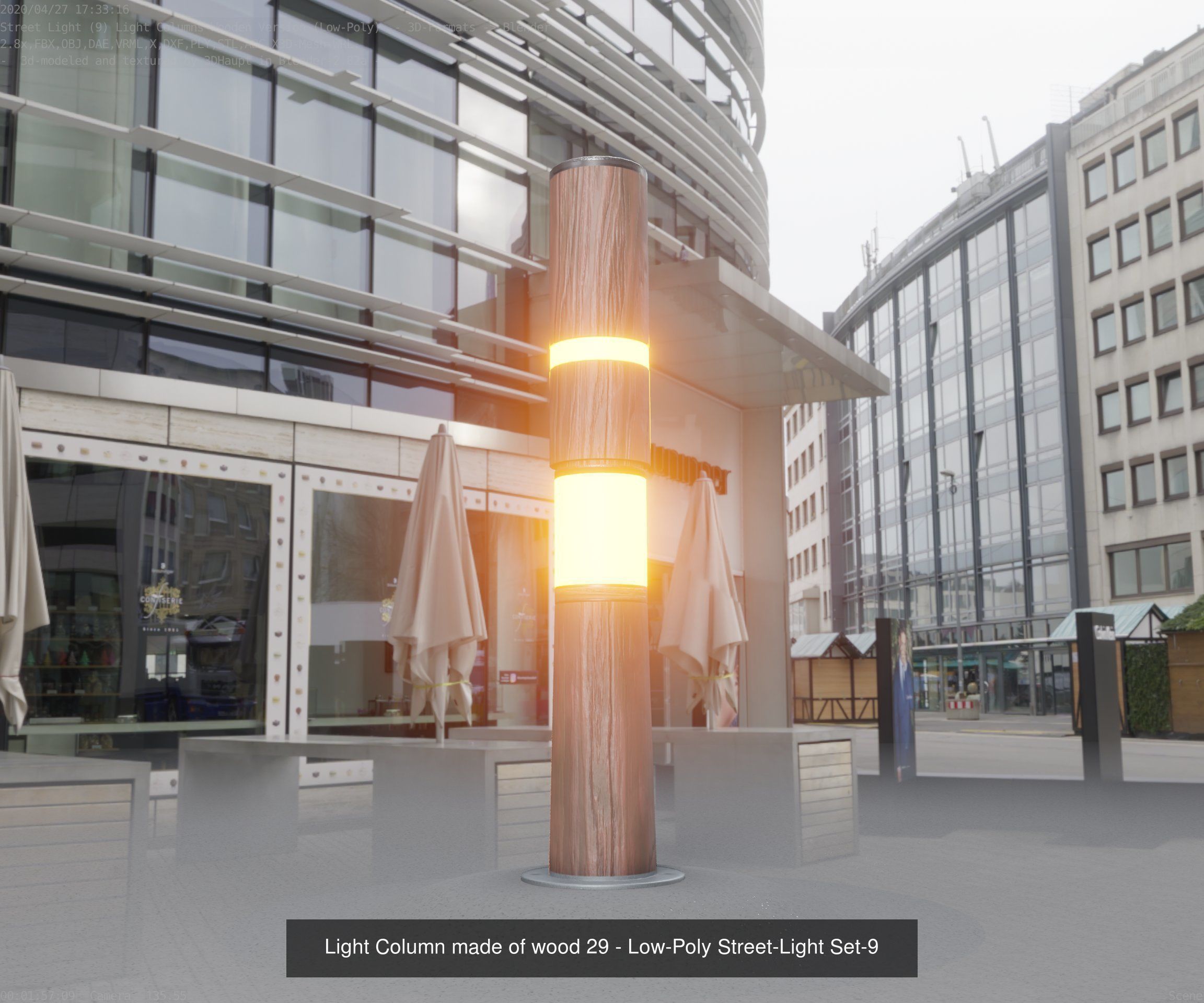 Street-Lights -9- Full Package 3D Model Collection_132
