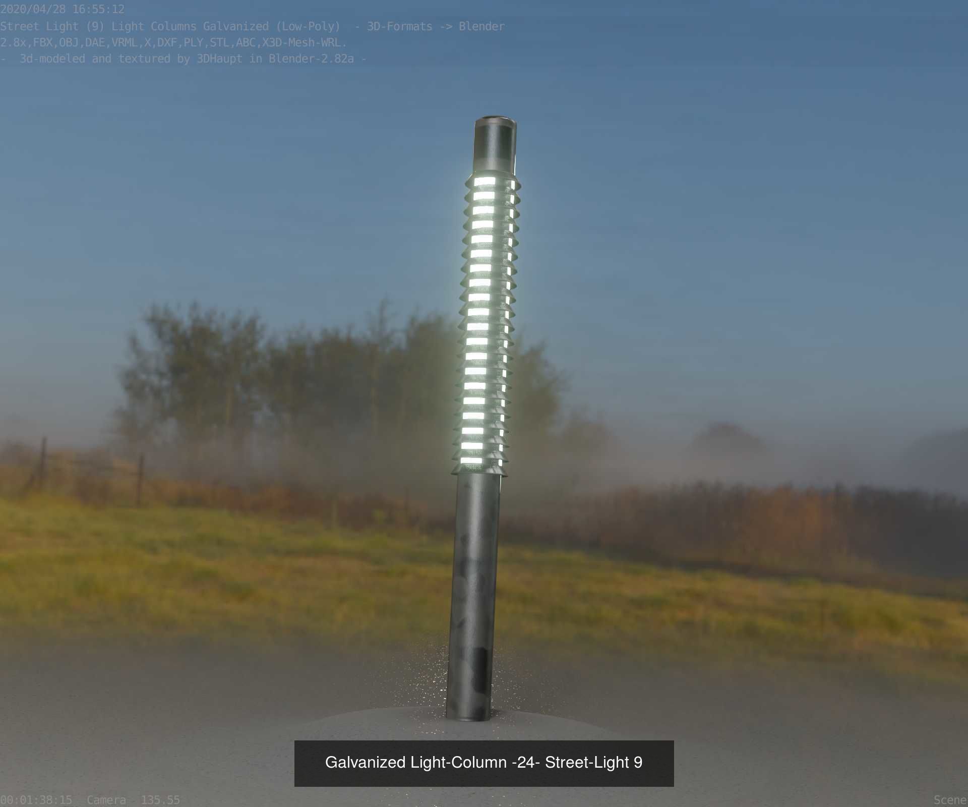 Street-Lights -9- Full Package 3D Model Collection_186
