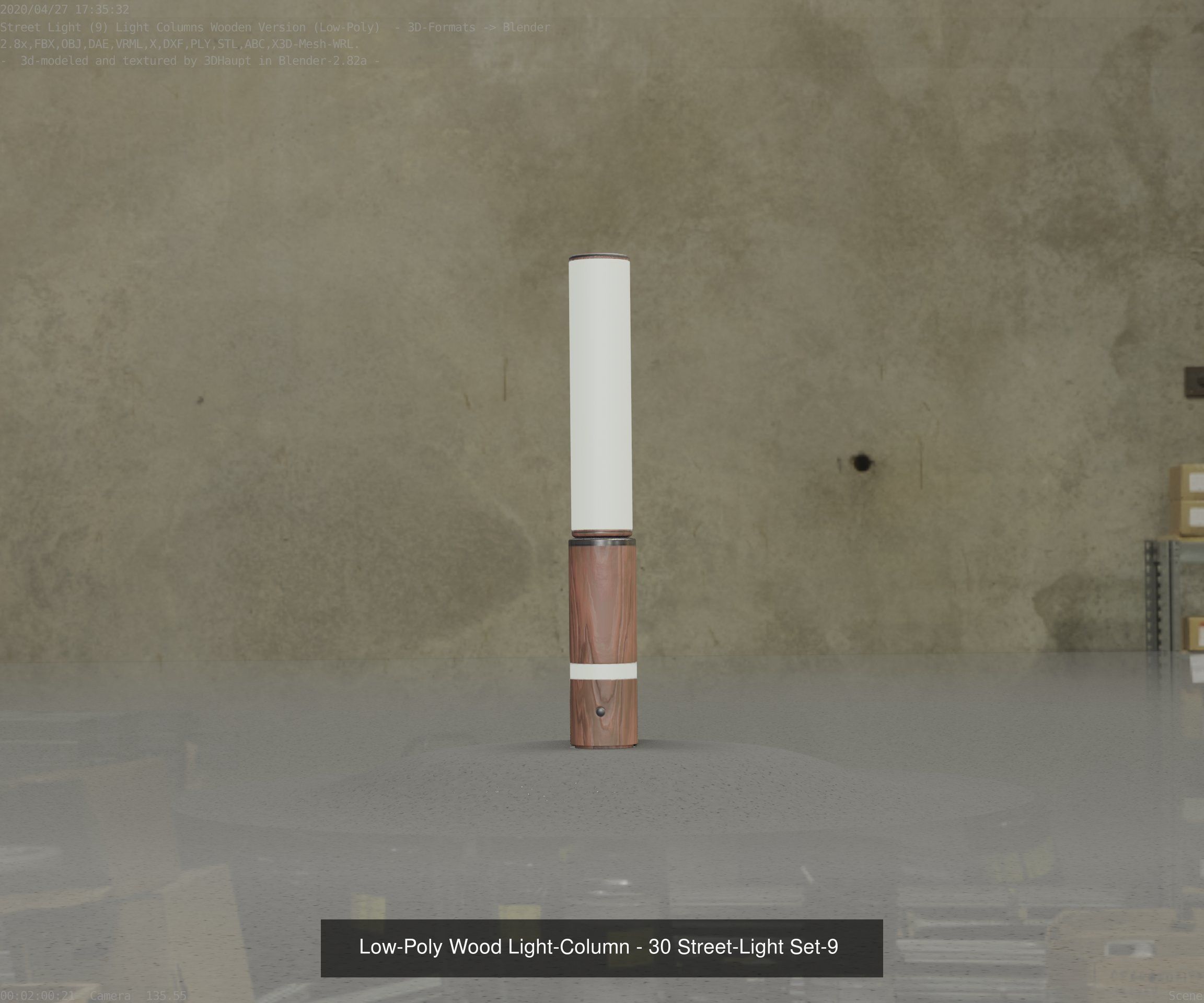 Street-Lights -9- Full Package 3D Model Collection_134