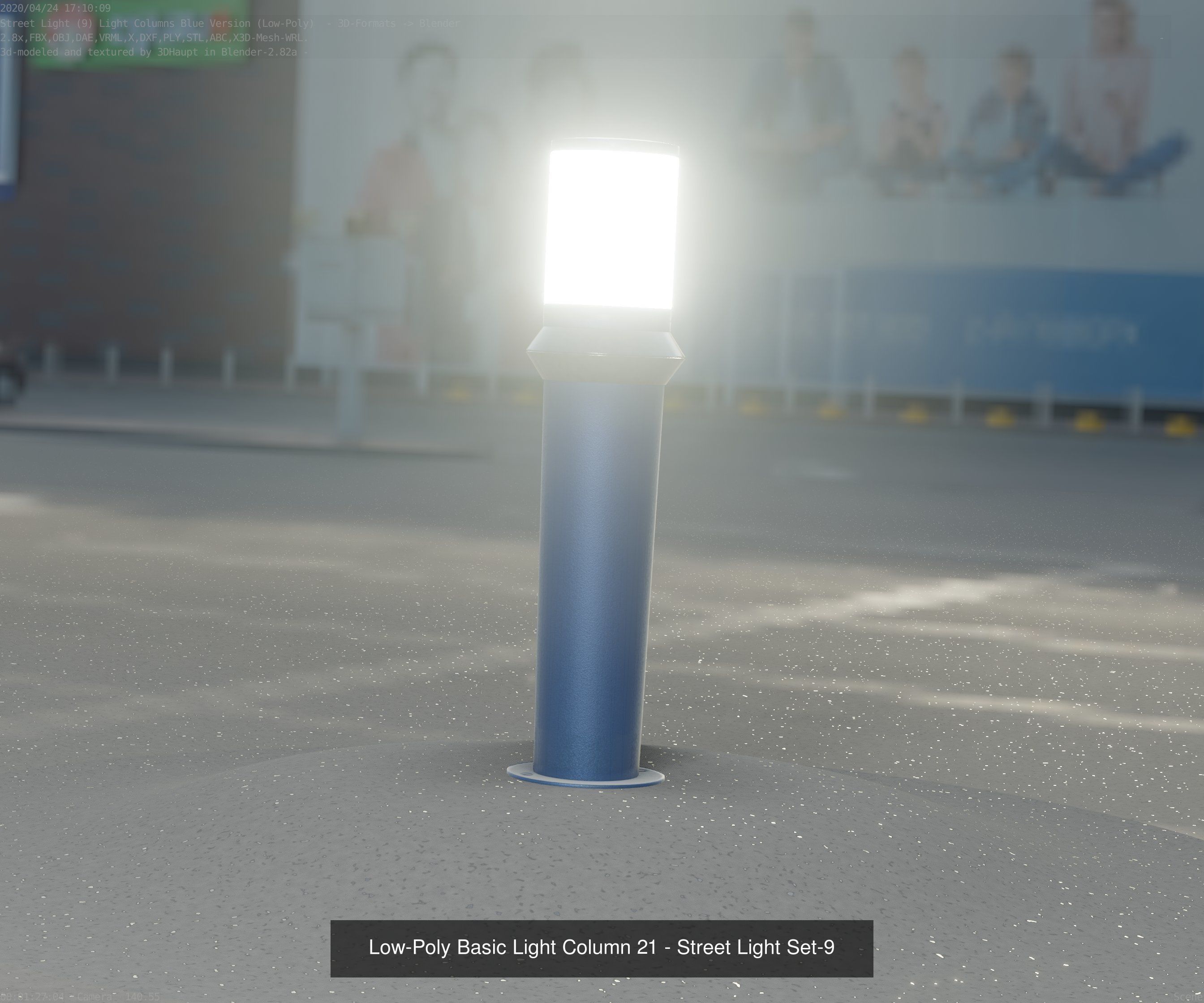 Street-Lights -9- Full Package 3D Model Collection_63