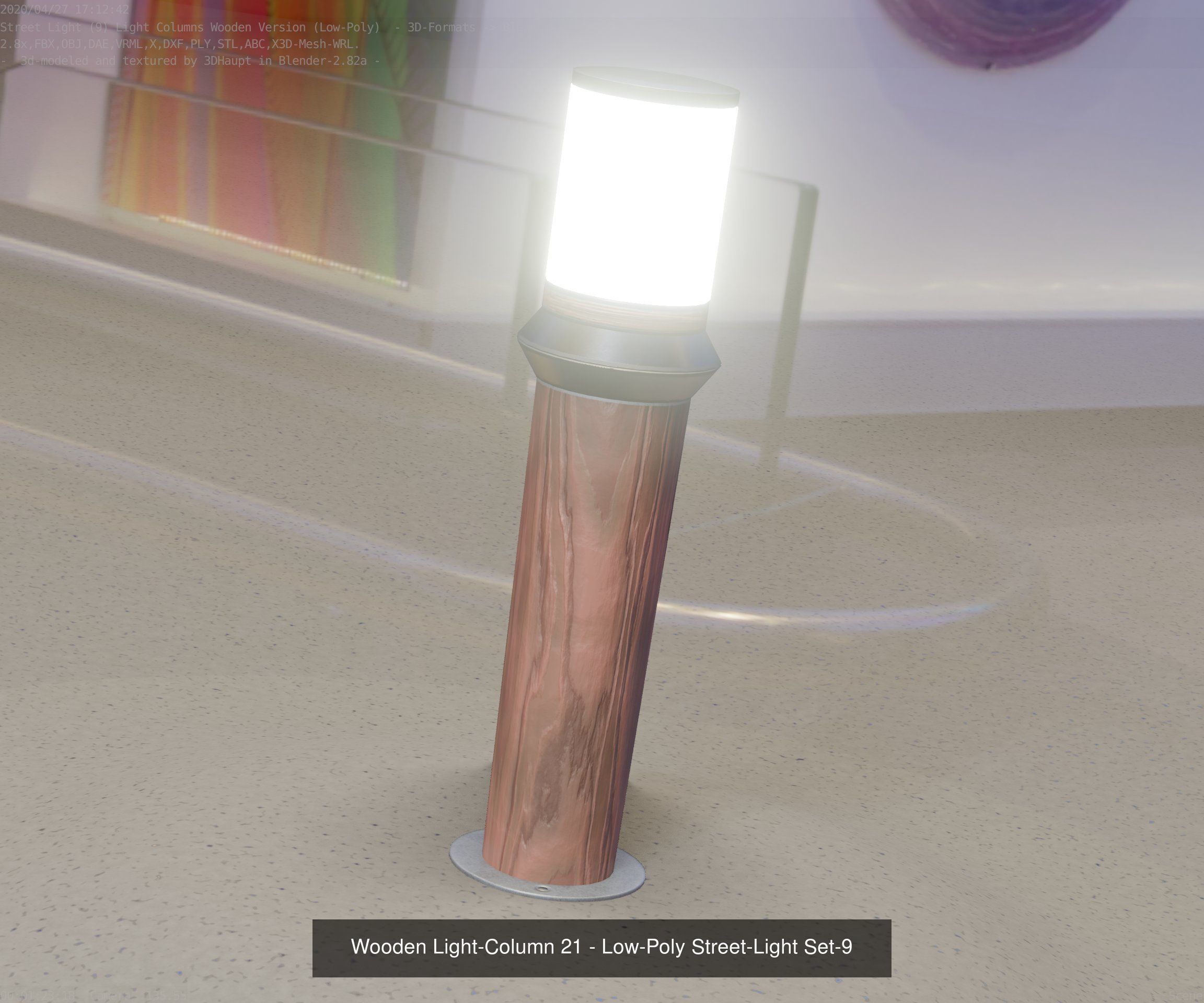 Street-Lights -9- Full Package 3D Model Collection_124