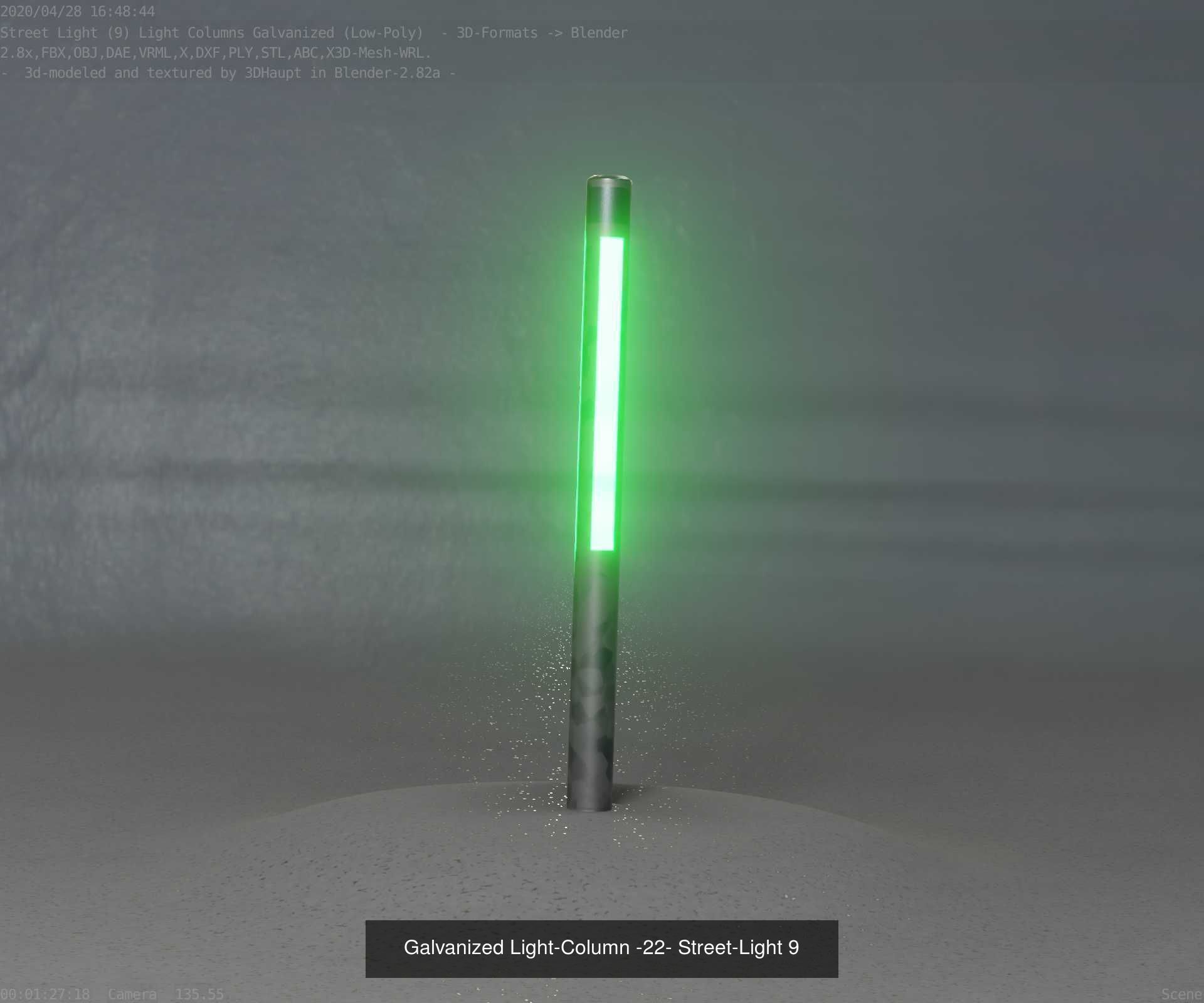 Street-Lights -9- Full Package 3D Model Collection_184