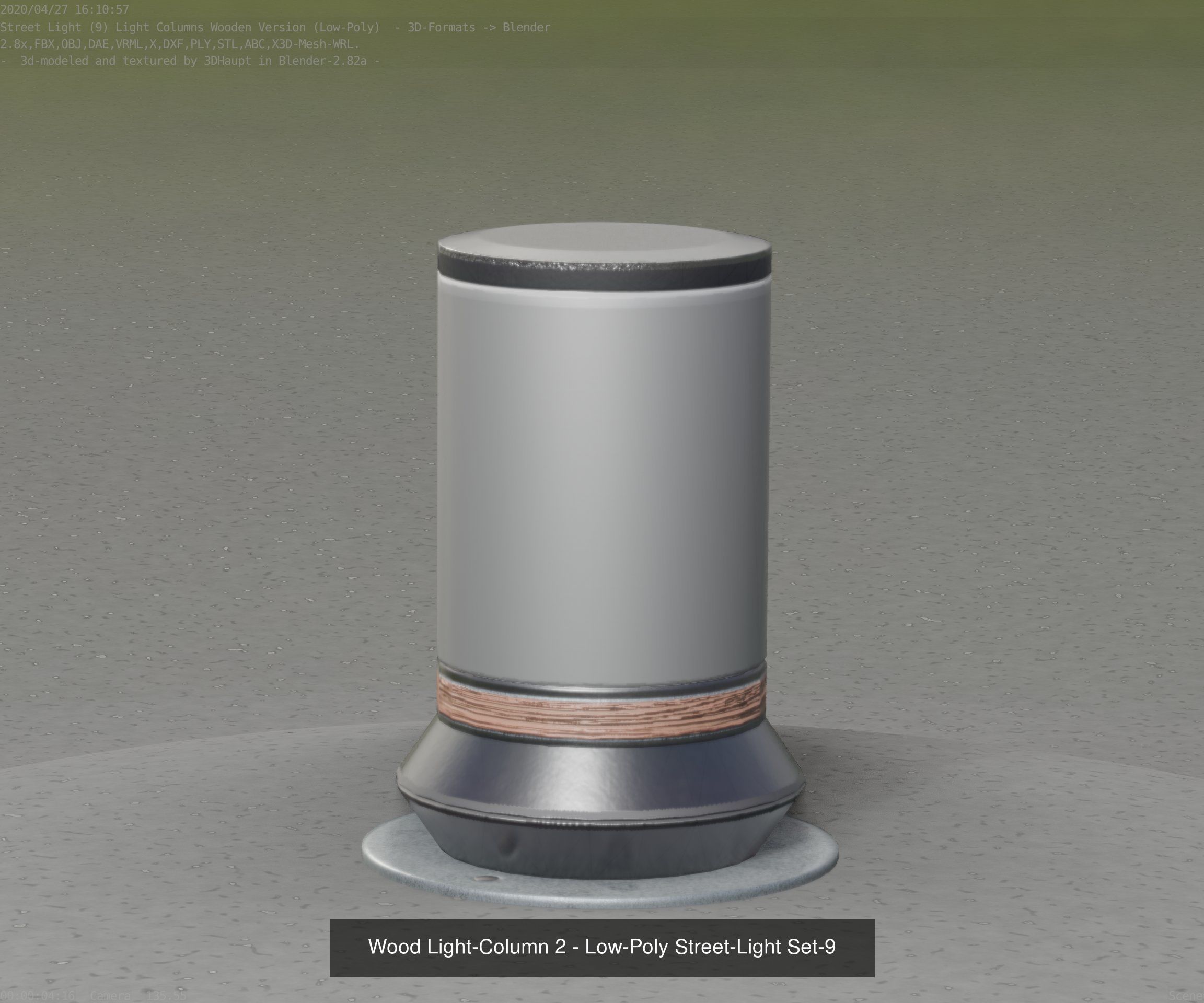 Street-Lights -9- Full Package 3D Model Collection_133