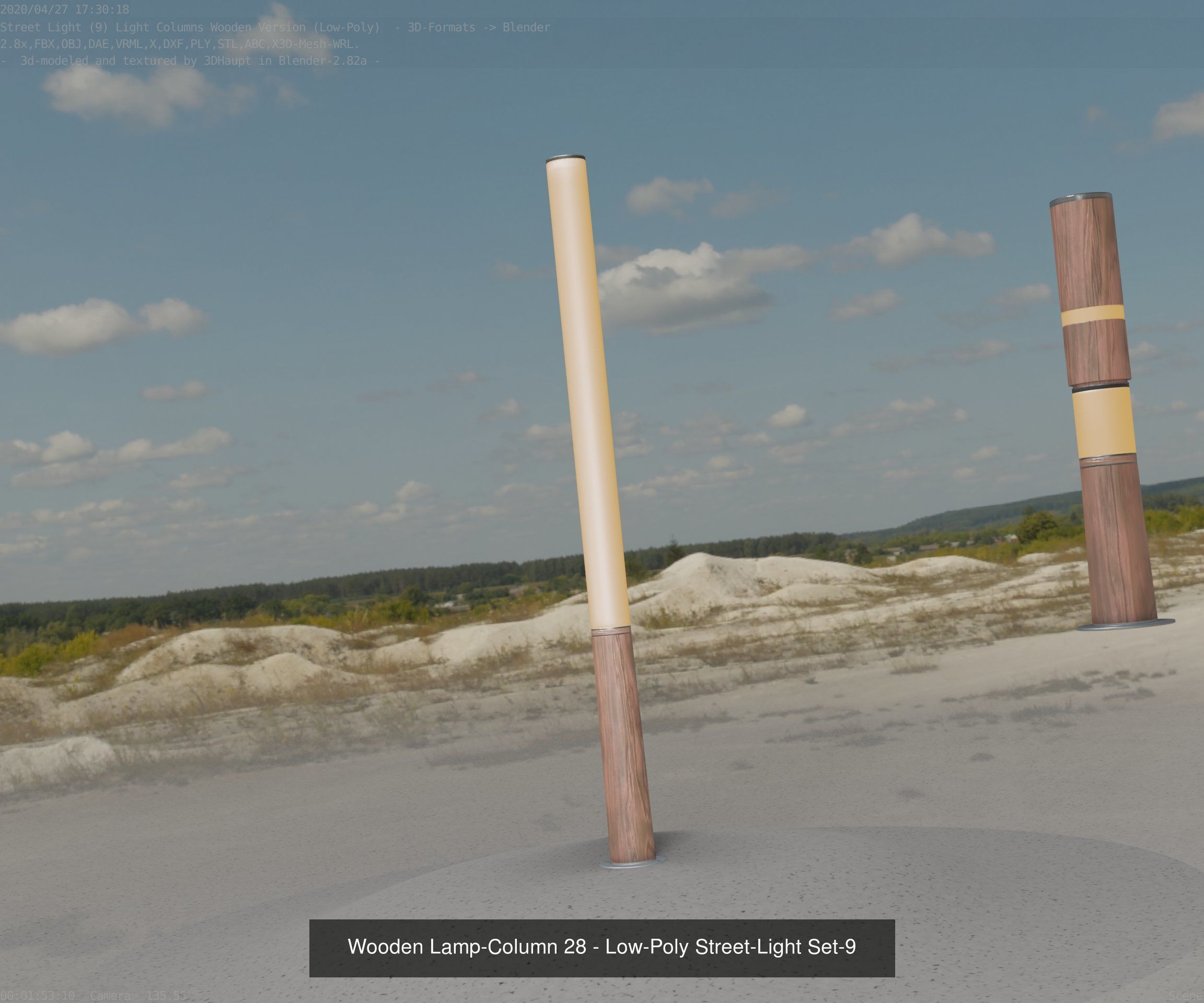 Street-Lights -9- Full Package 3D Model Collection_131