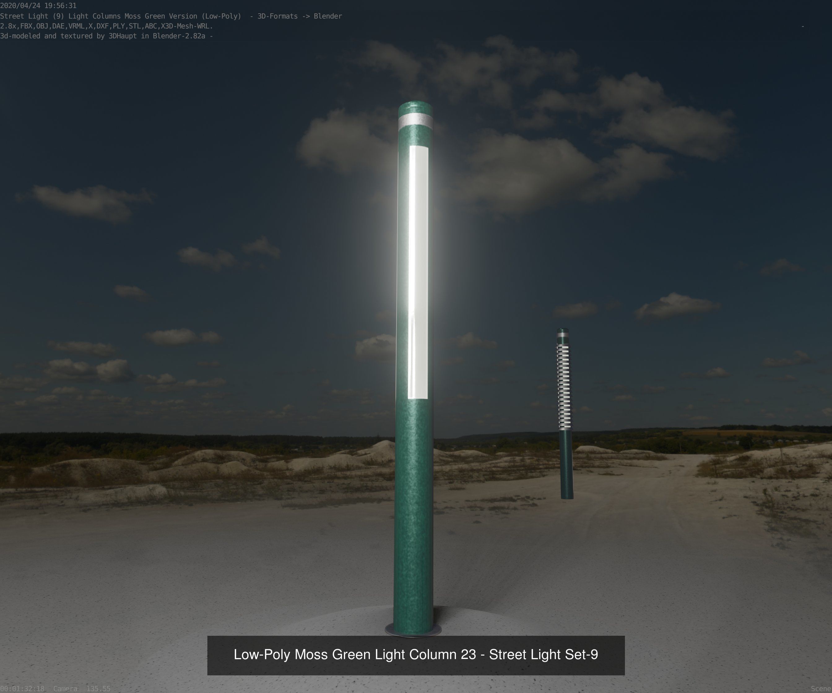 Street-Lights -9- Full Package 3D Model Collection_96
