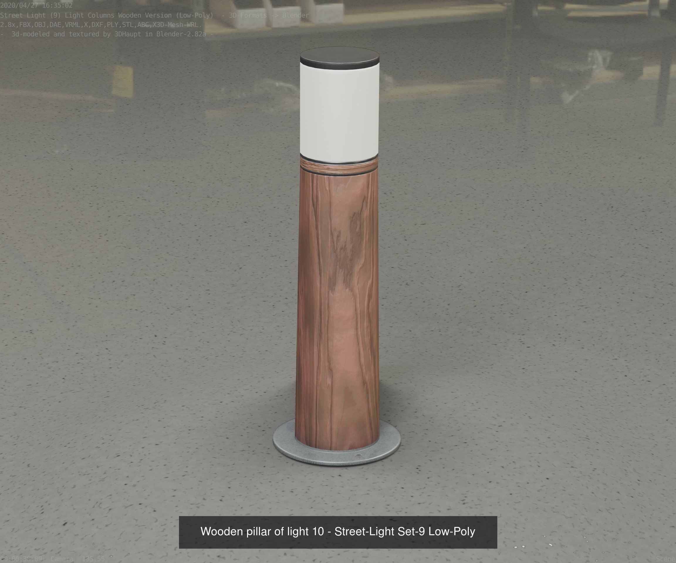 Street-Lights -9- Full Package 3D Model Collection_112