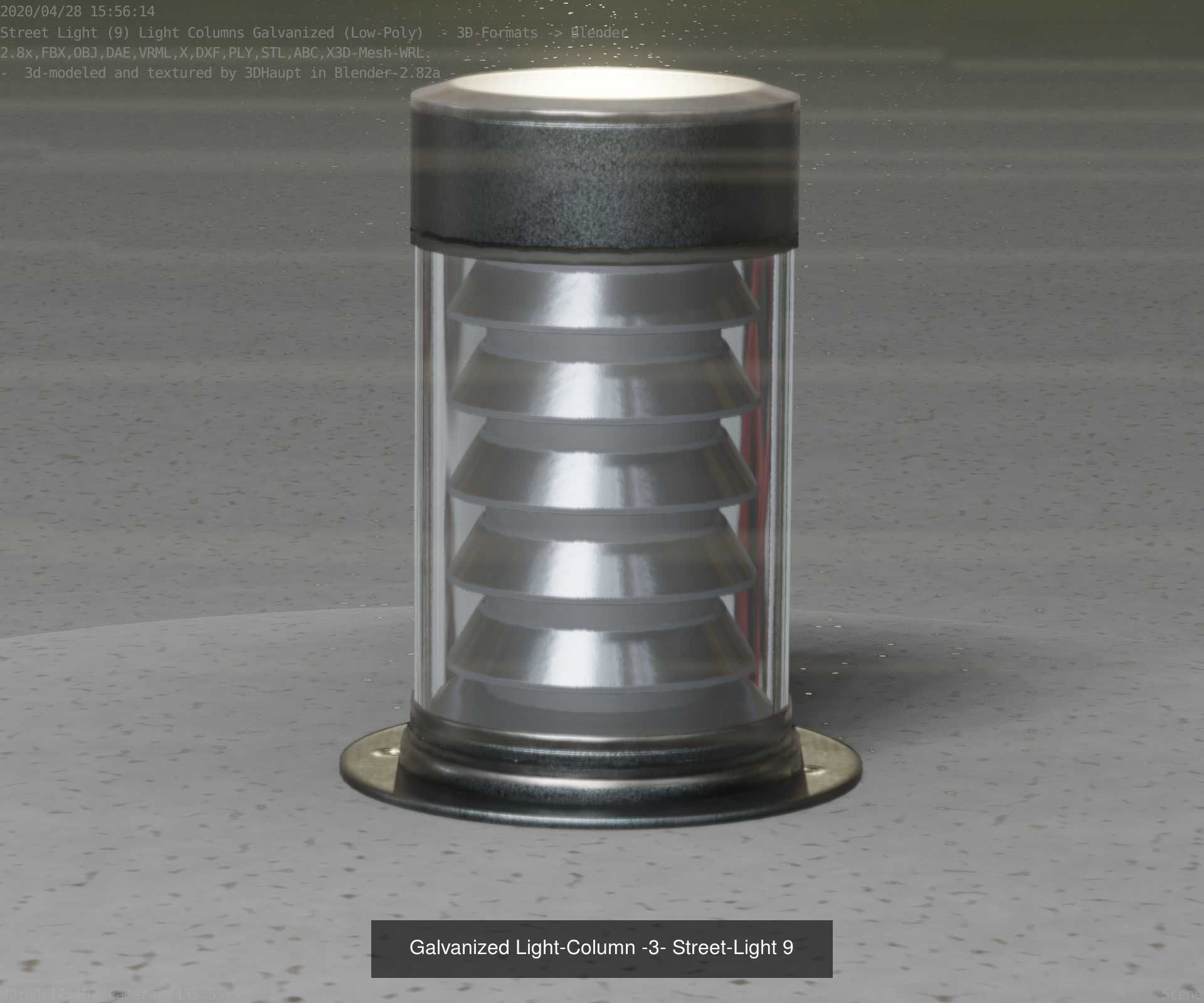 Street-Lights -9- Full Package 3D Model Collection_194