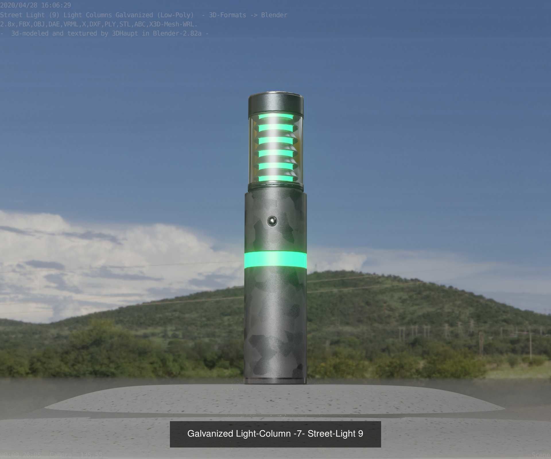 Street-Lights -9- Full Package 3D Model Collection_198