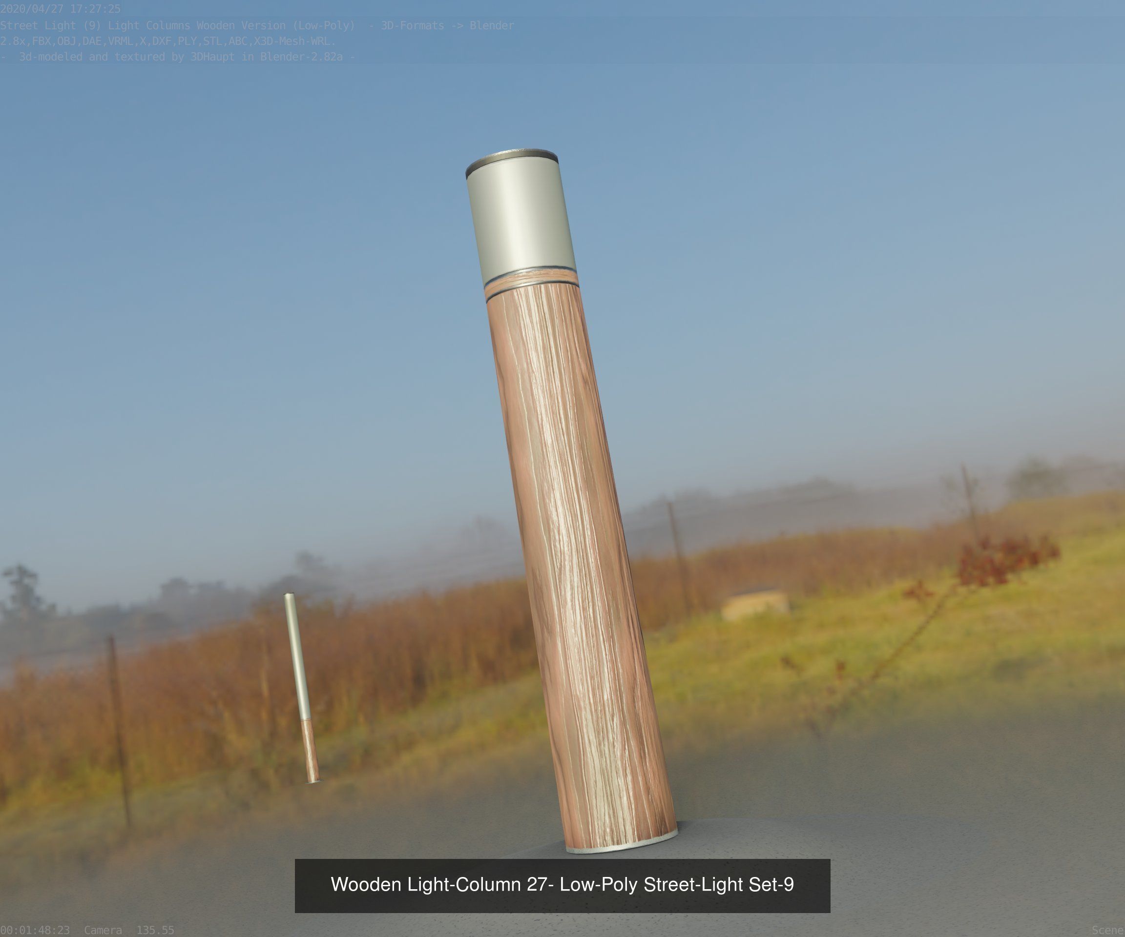 Street-Lights -9- Full Package 3D Model Collection_130