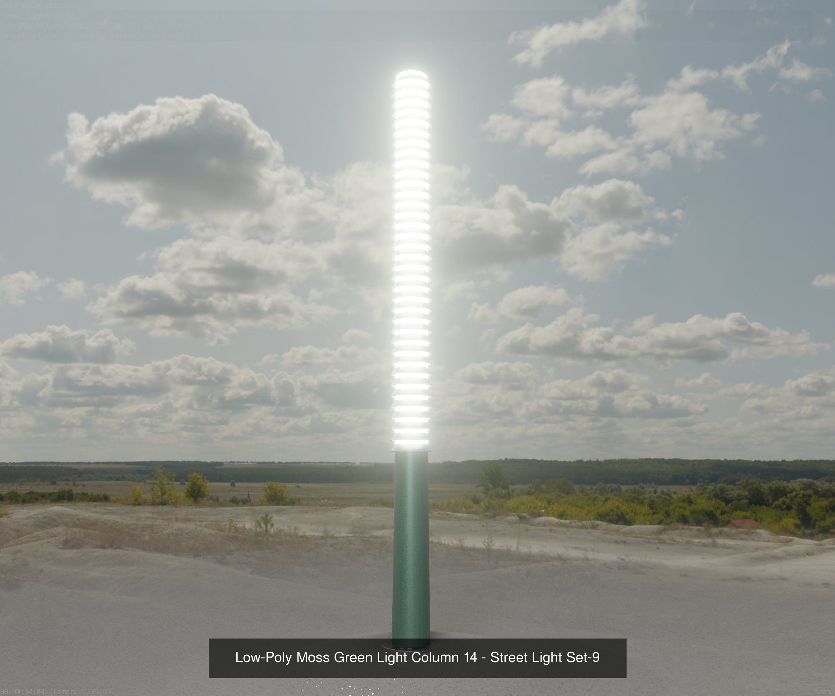 Street-Lights -9- Full Package 3D Model Collection_86