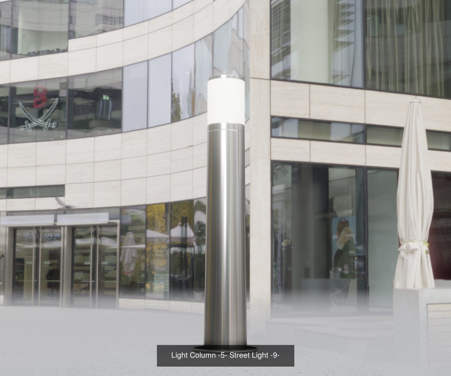 Street-Lights -9- Full Package 3D Model Collection_17