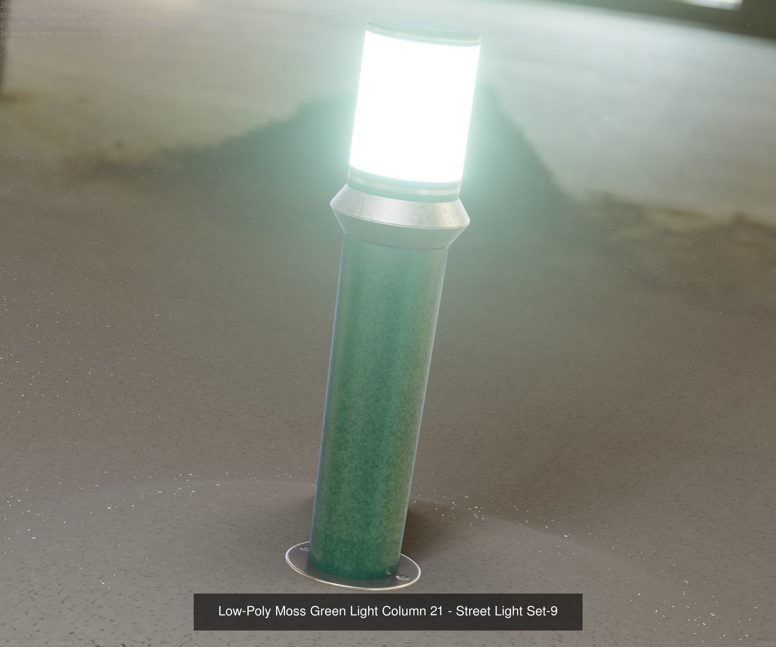 Street-Lights -9- Full Package 3D Model Collection_94