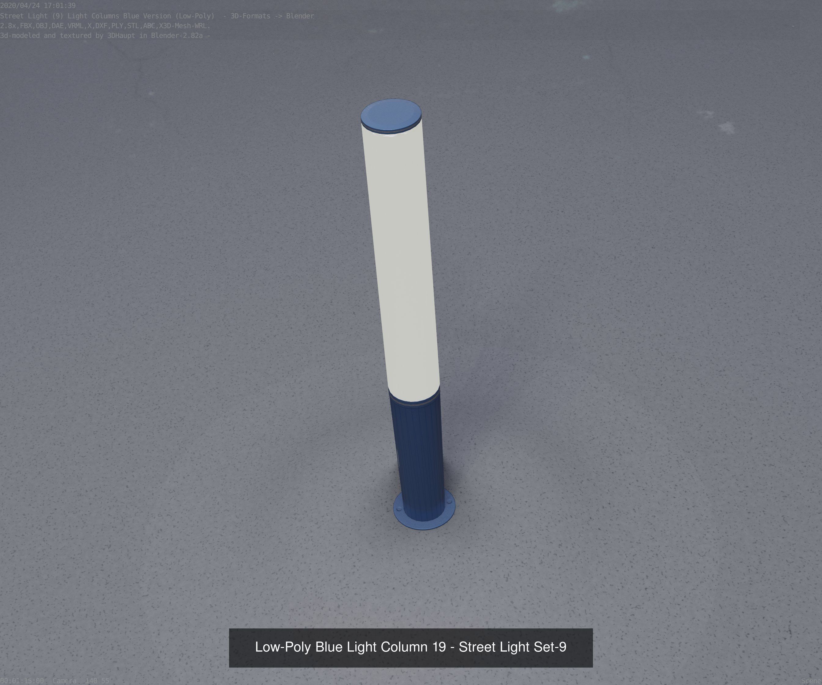 Street-Lights -9- Full Package 3D Model Collection_60