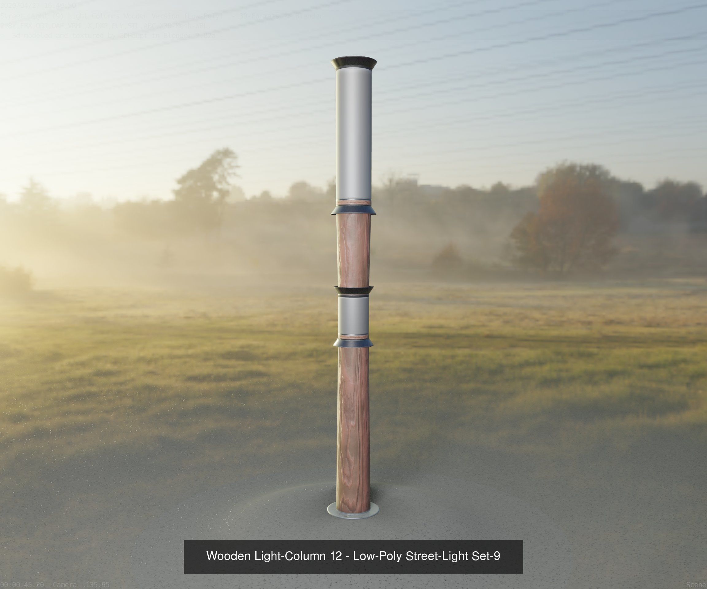 Street-Lights -9- Full Package 3D Model Collection_114