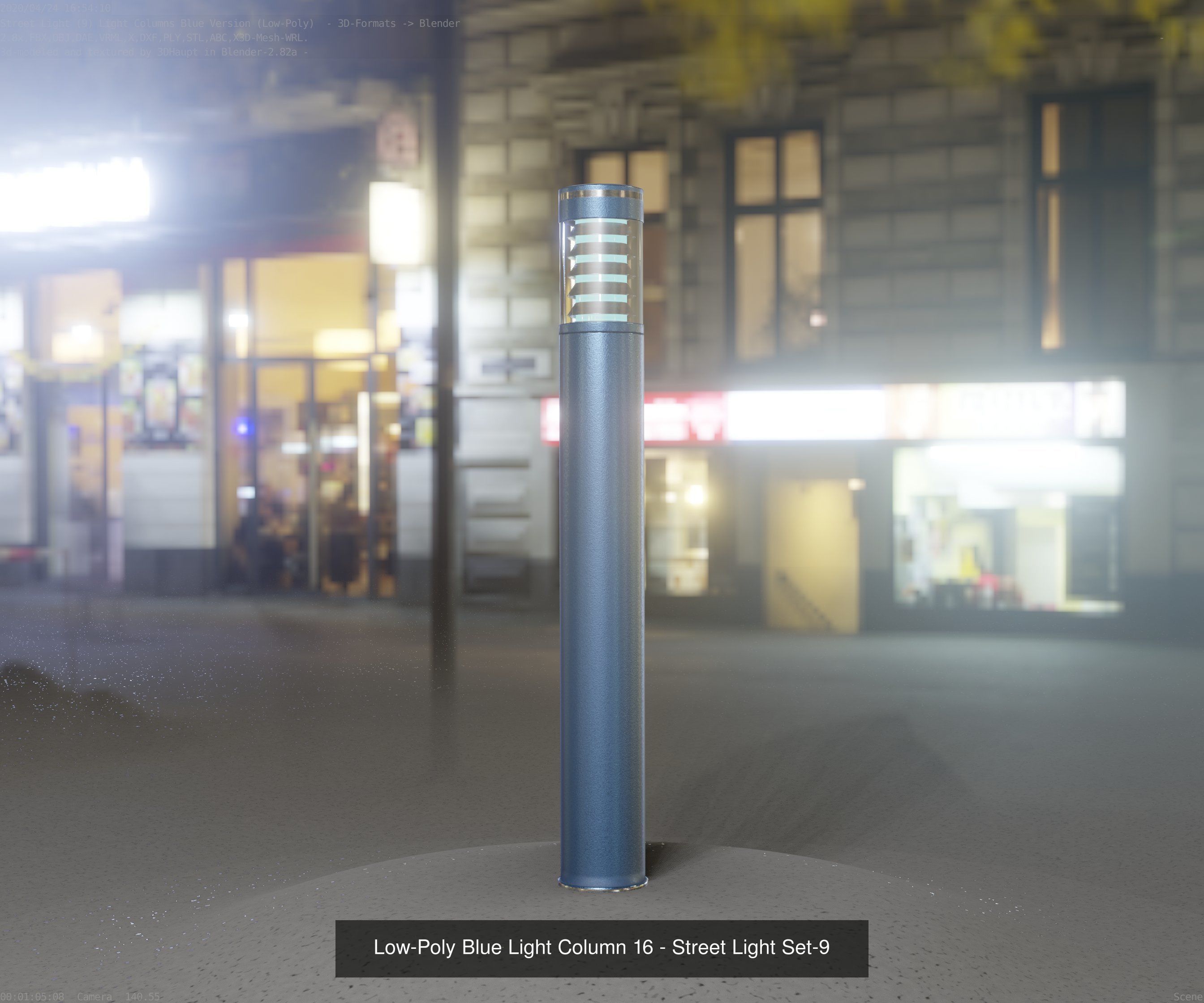 Street-Lights -9- Full Package 3D Model Collection_57