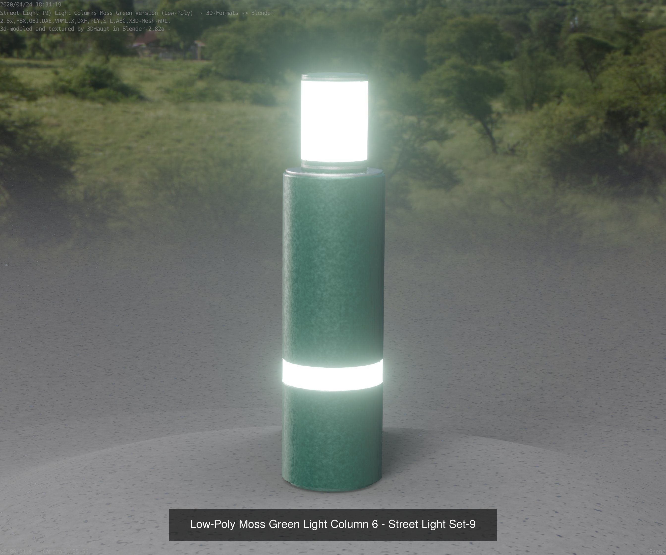 Street-Lights -9- Full Package 3D Model Collection_108
