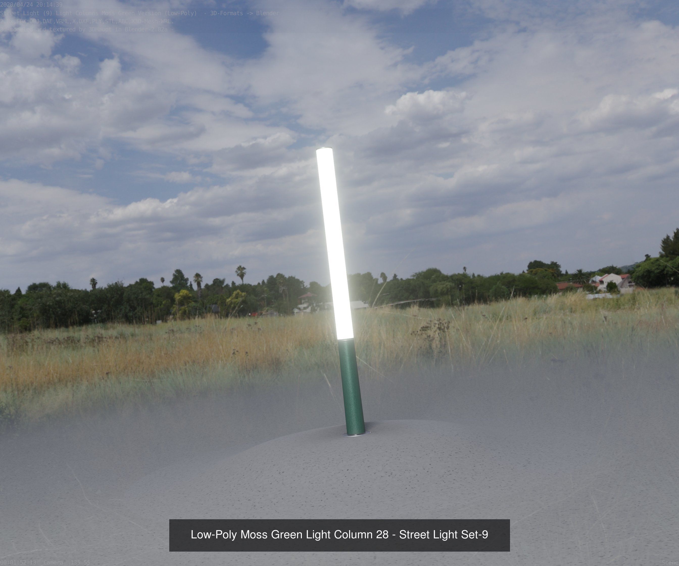 Street-Lights -9- Full Package 3D Model Collection_101