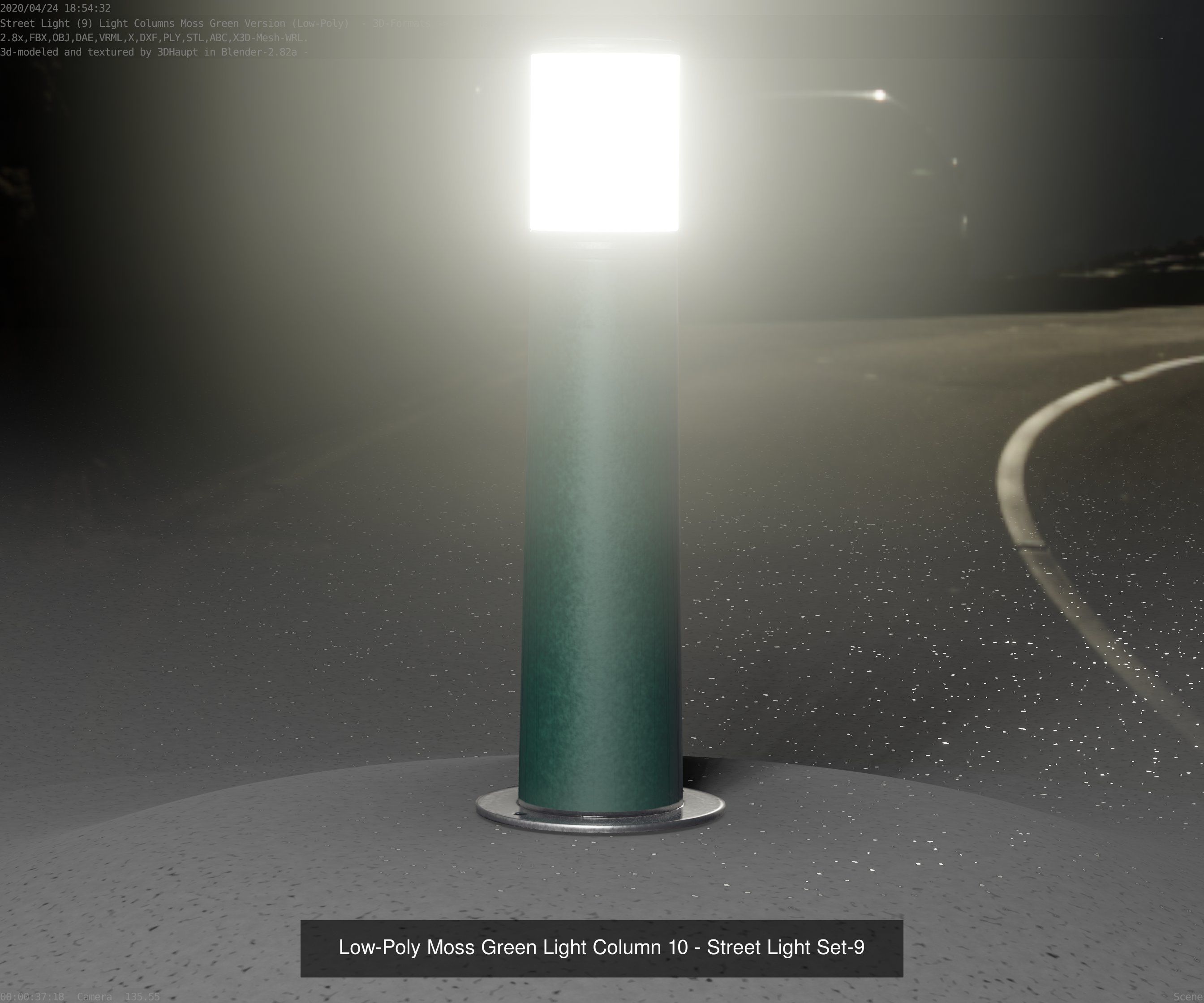Street-Lights -9- Full Package 3D Model Collection_82