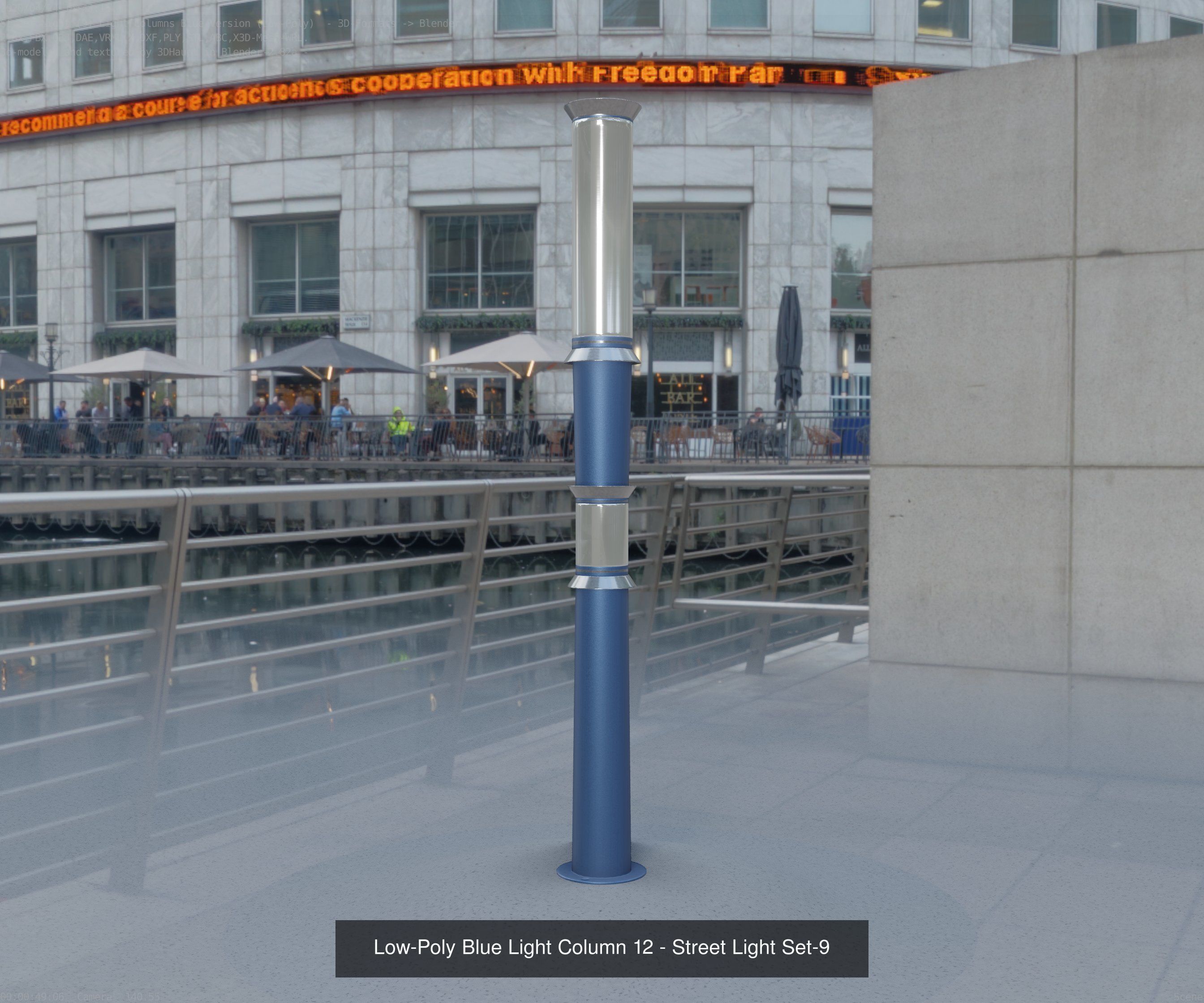 Street-Lights -9- Full Package 3D Model Collection_53