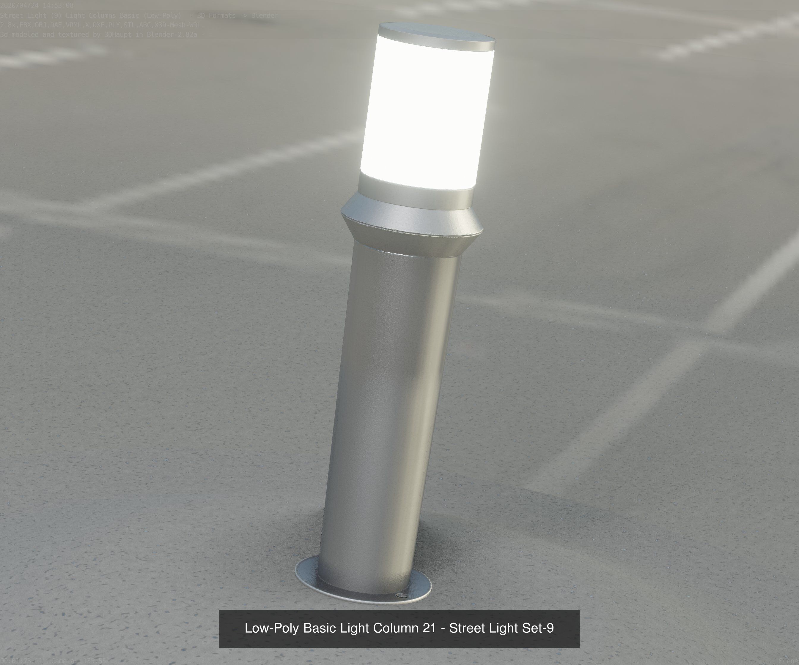 Street-Lights -9- Full Package 3D Model Collection_34